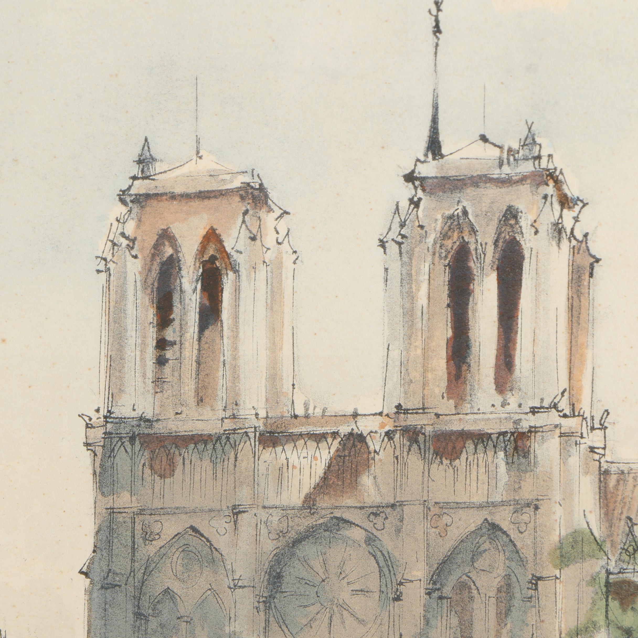 Hand Colored Lithographic Print after Herbelot