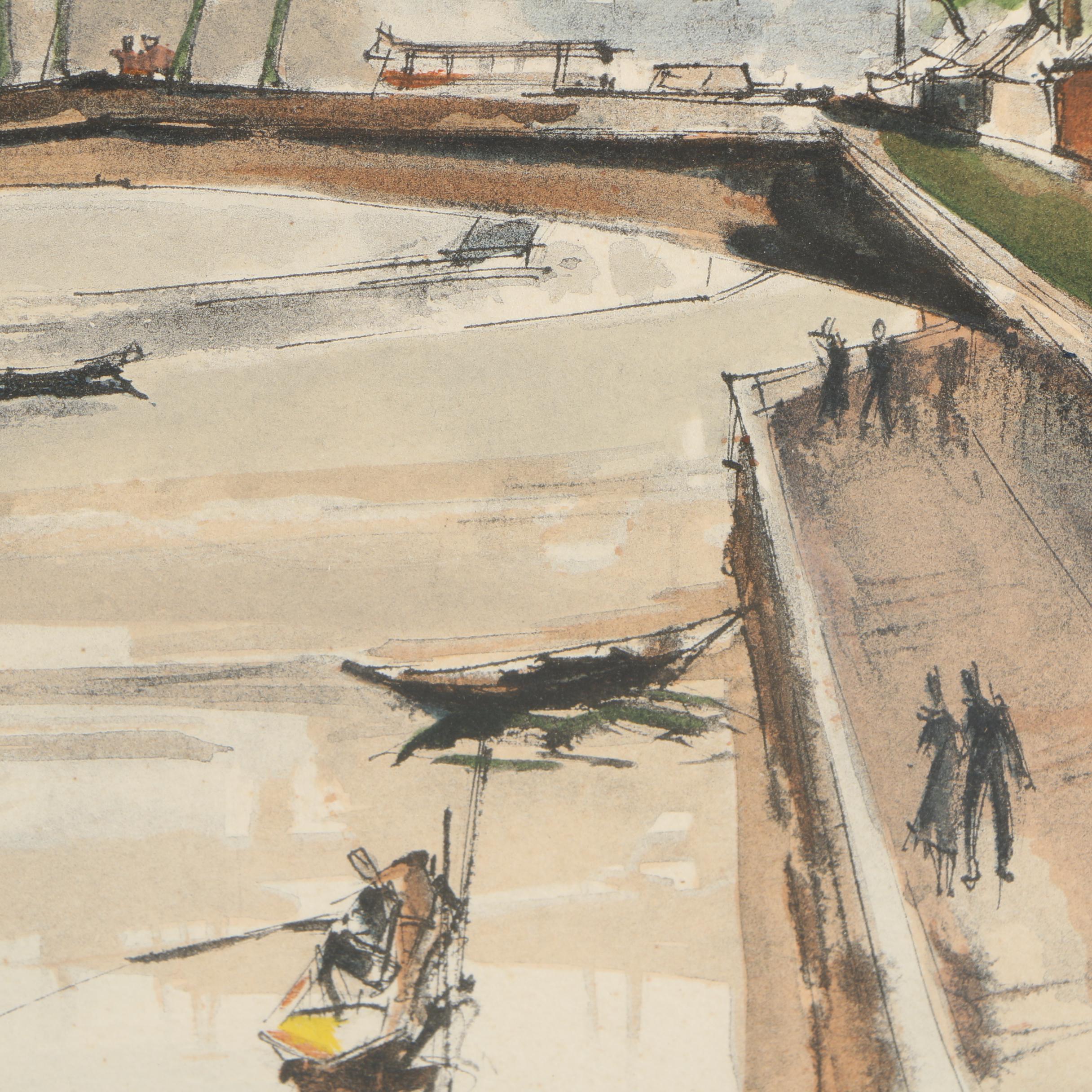 Hand Colored Lithographic Print after Herbelot