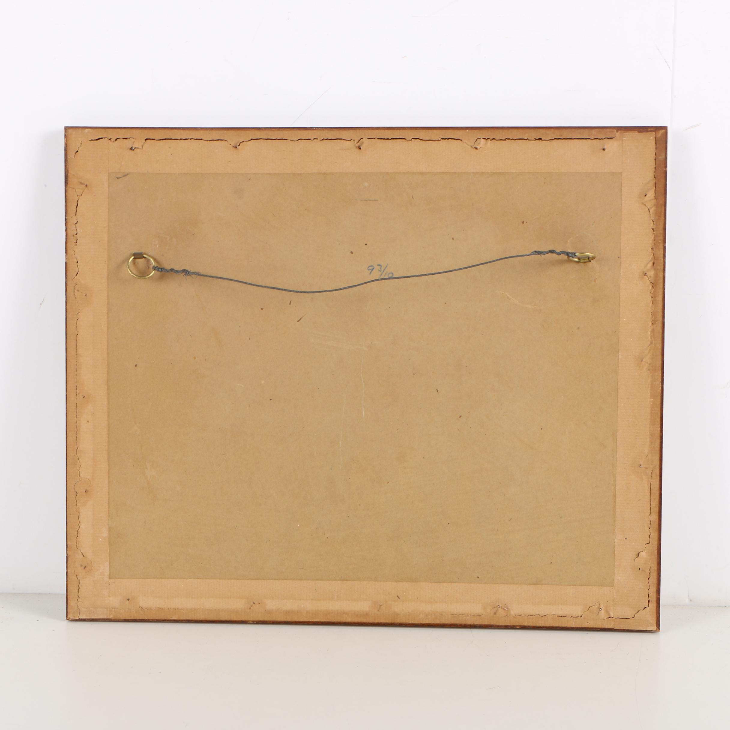 Hand Colored Lithographic Print after Herbelot