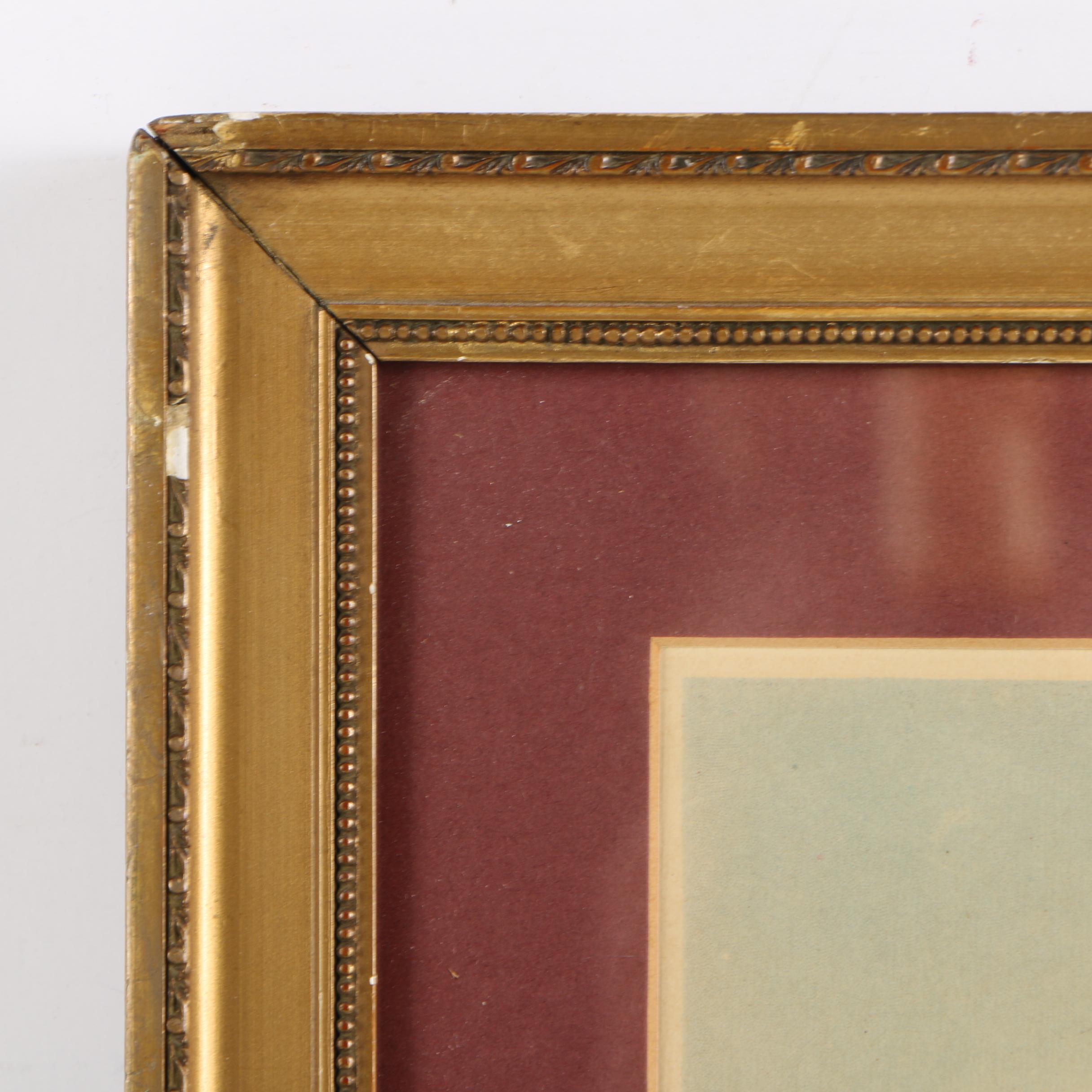 Offset Lithograph on Wove Paper "Clipper Ship 'Sweepstakes'."