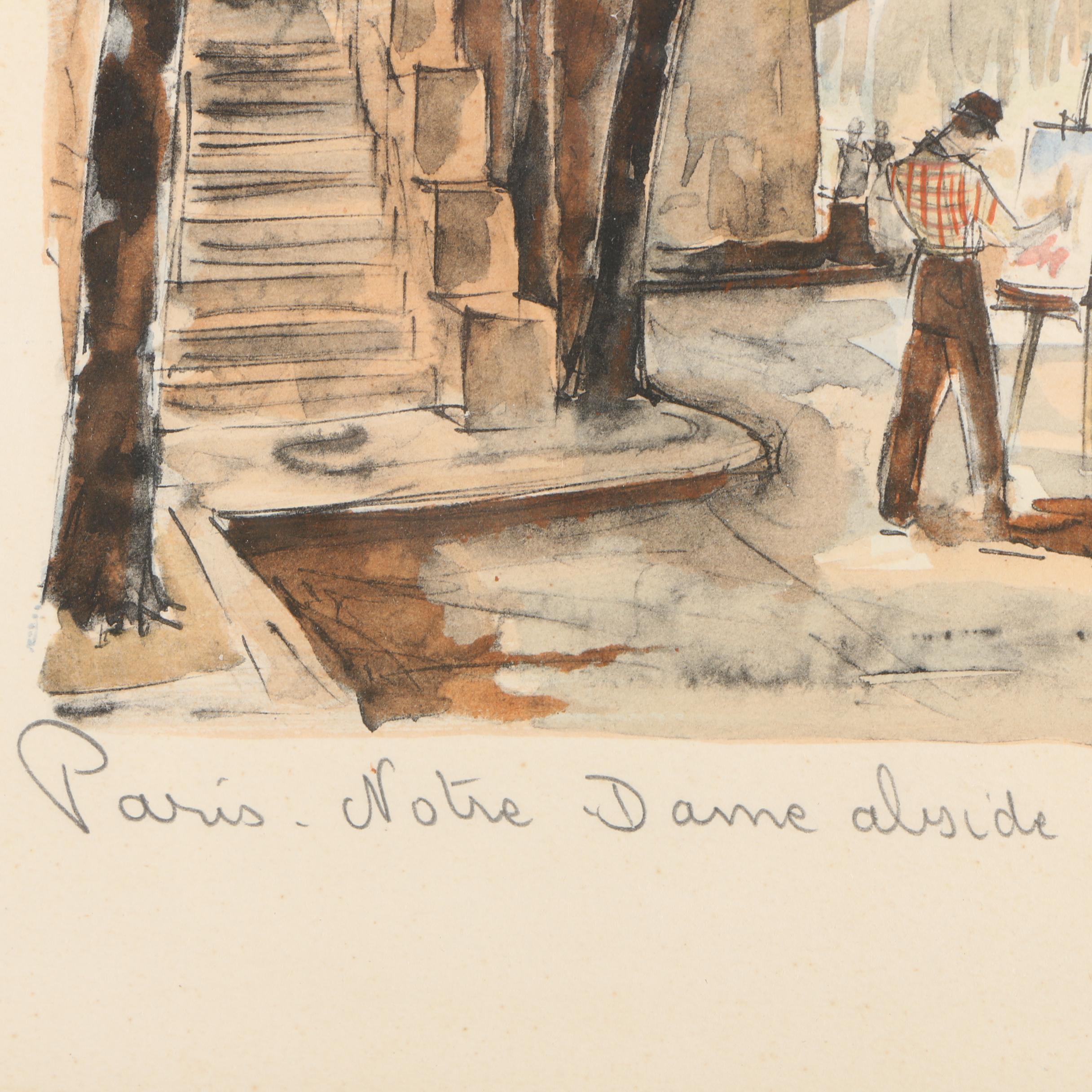 Hand Colored Lithographic Print after Herbelot