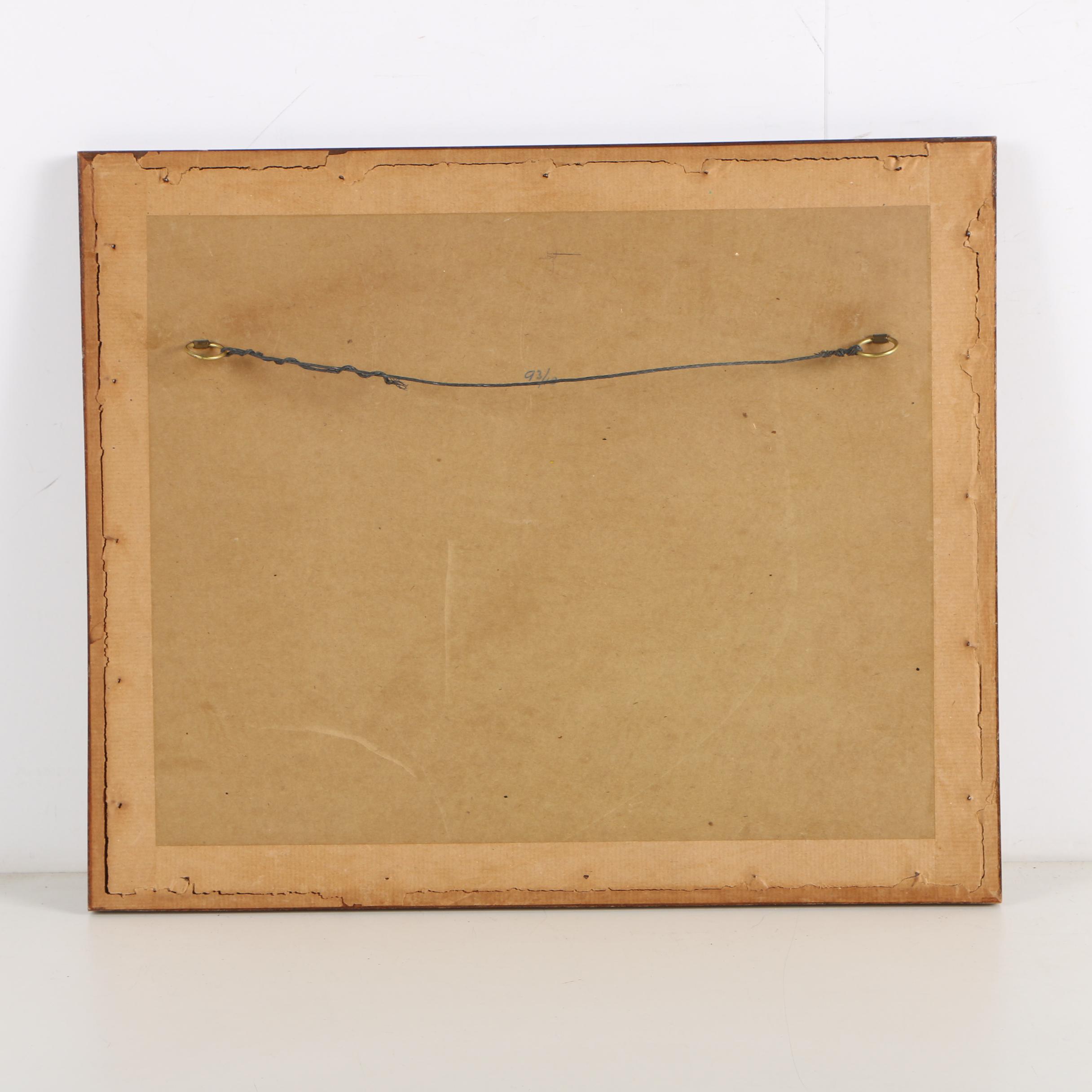 Hand Colored Lithographic Print after Herbelot