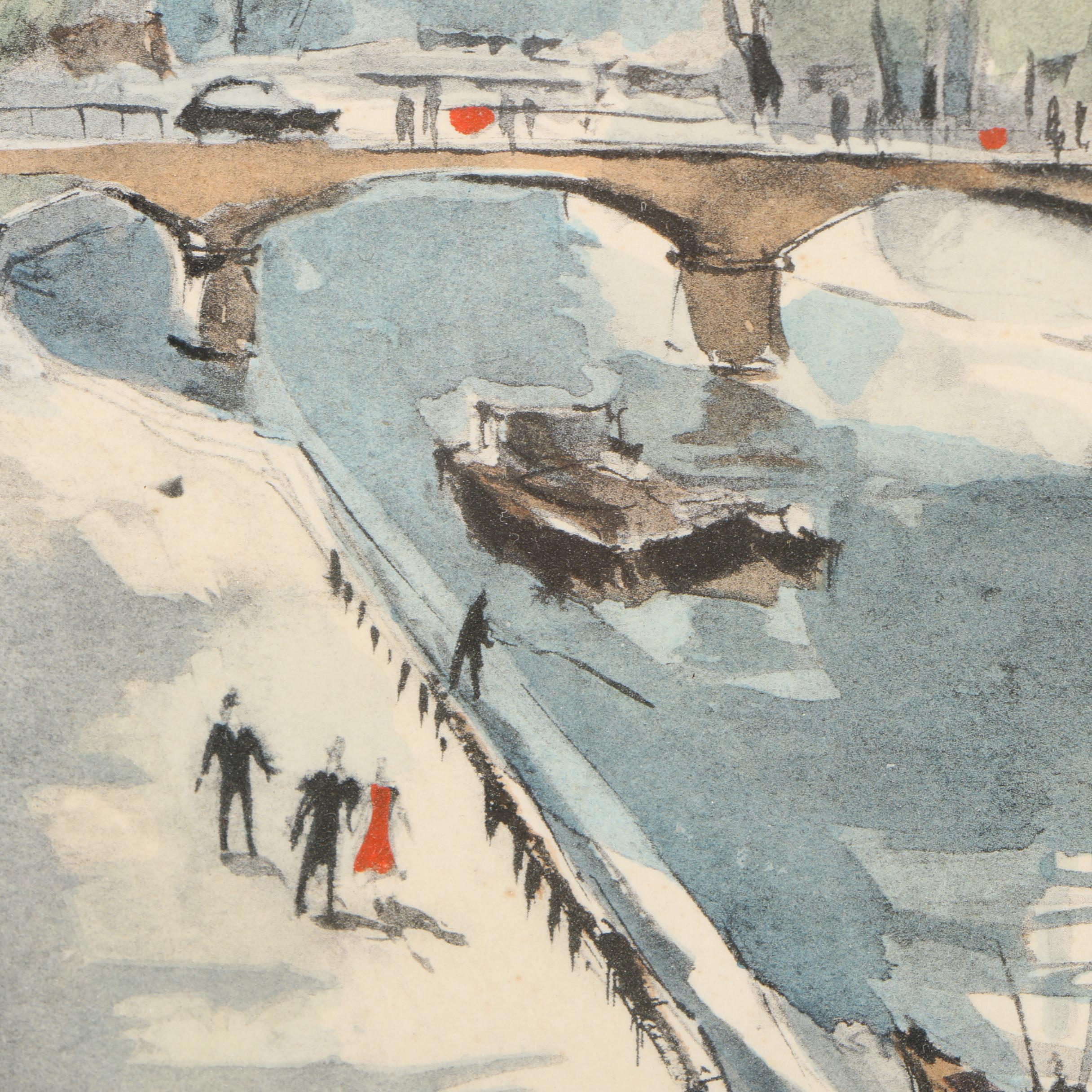 Color Lithographic Print after Herbelot