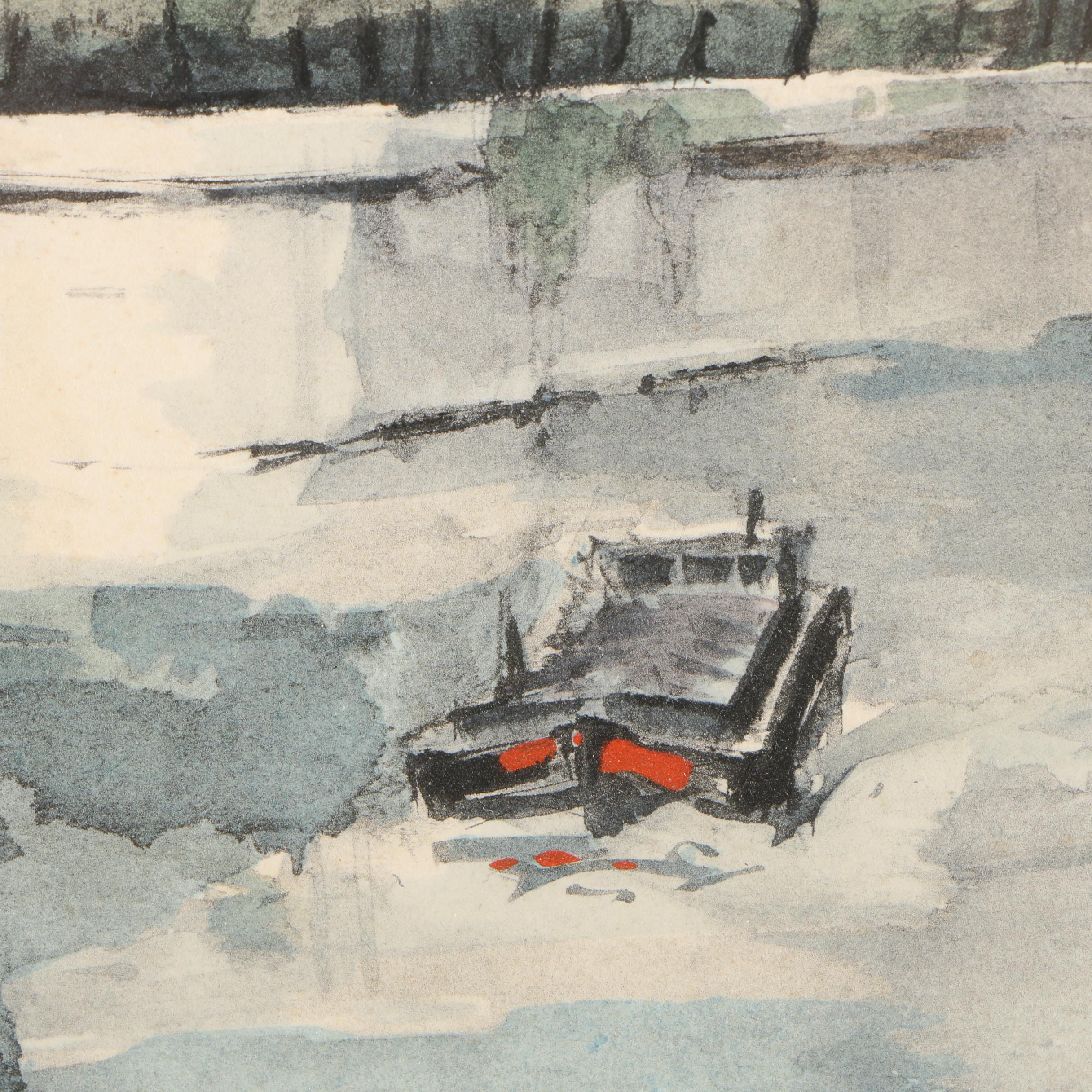 Color Lithographic Print after Herbelot