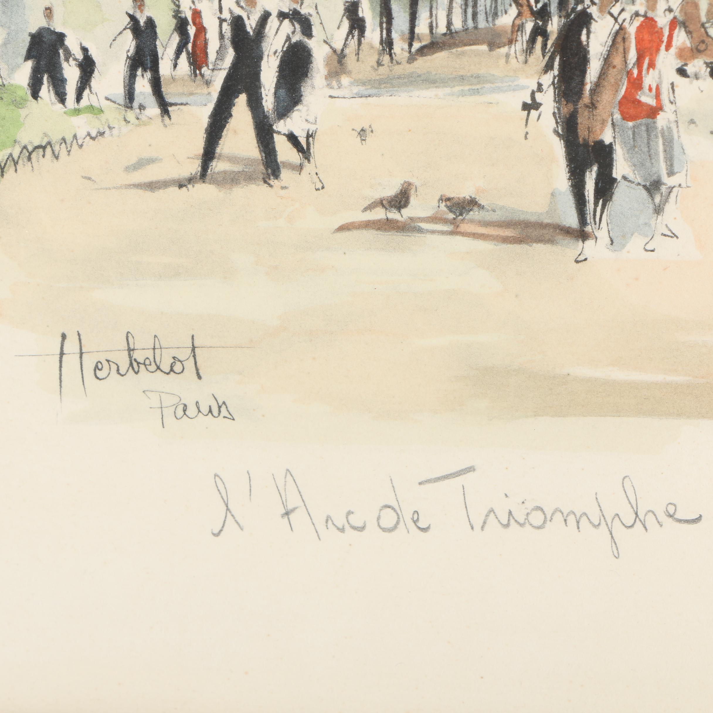 Hand Colored Lithographs After Herbelot