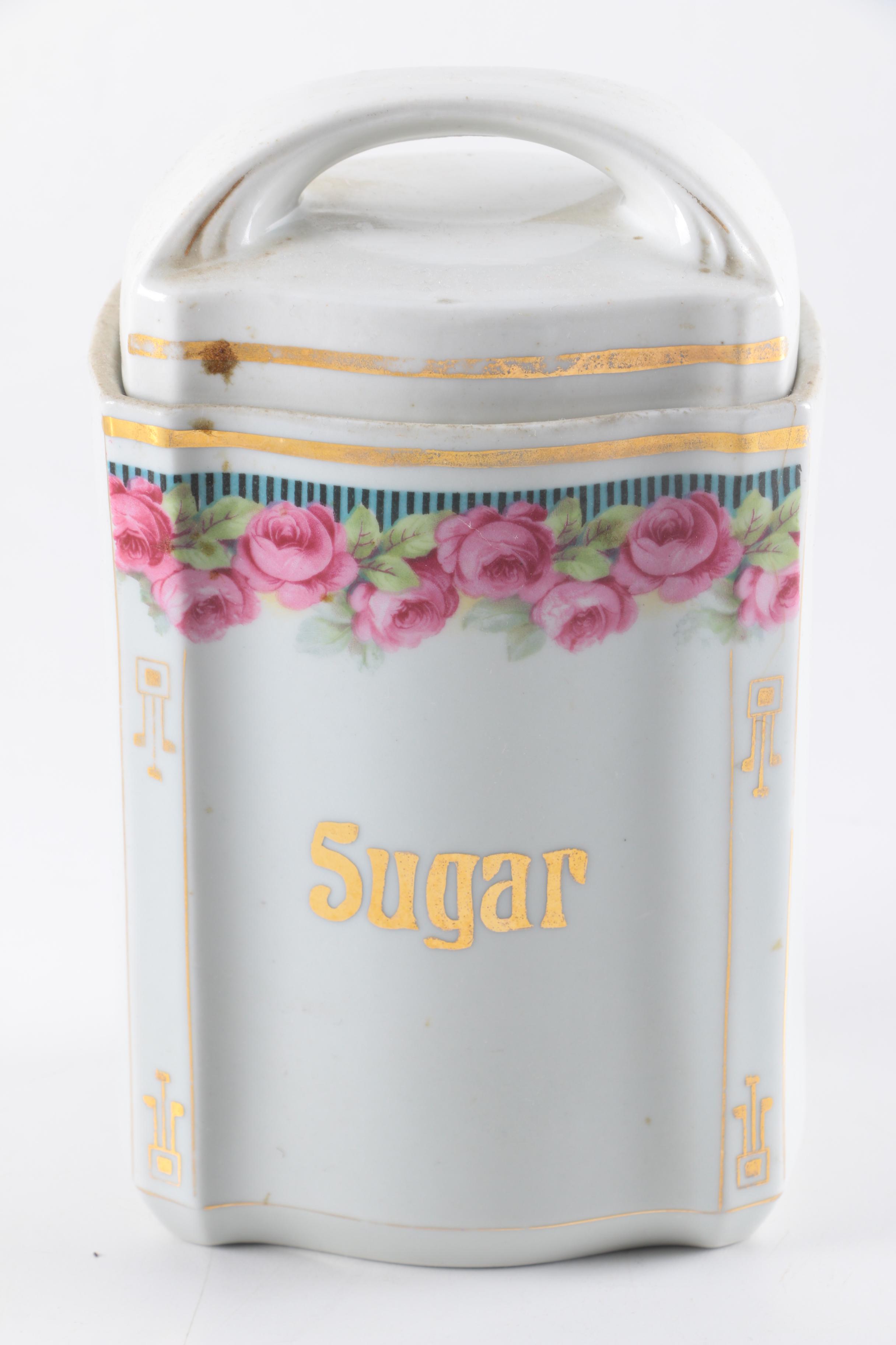 Vintage Porcelain Containers