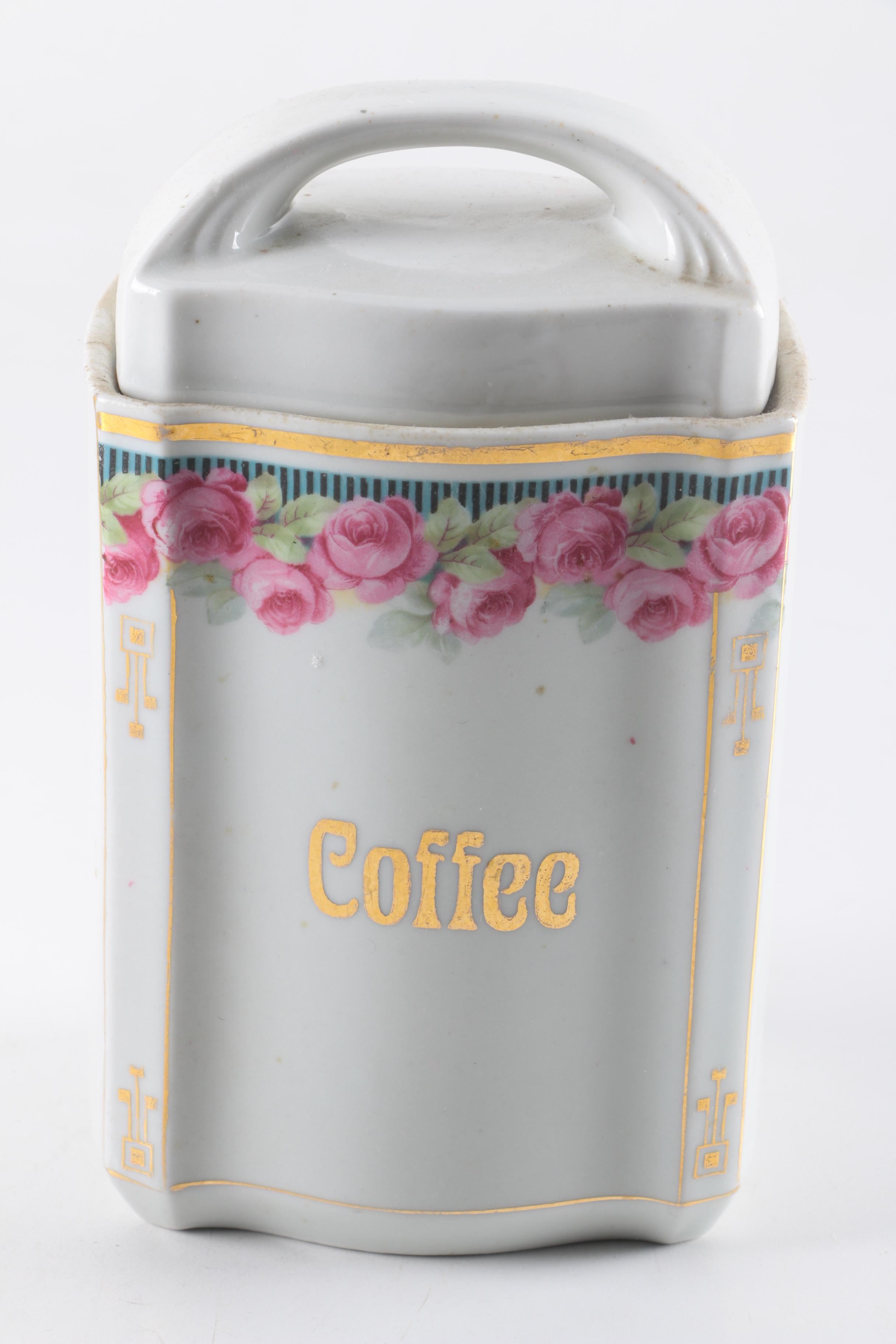 Vintage Porcelain Containers