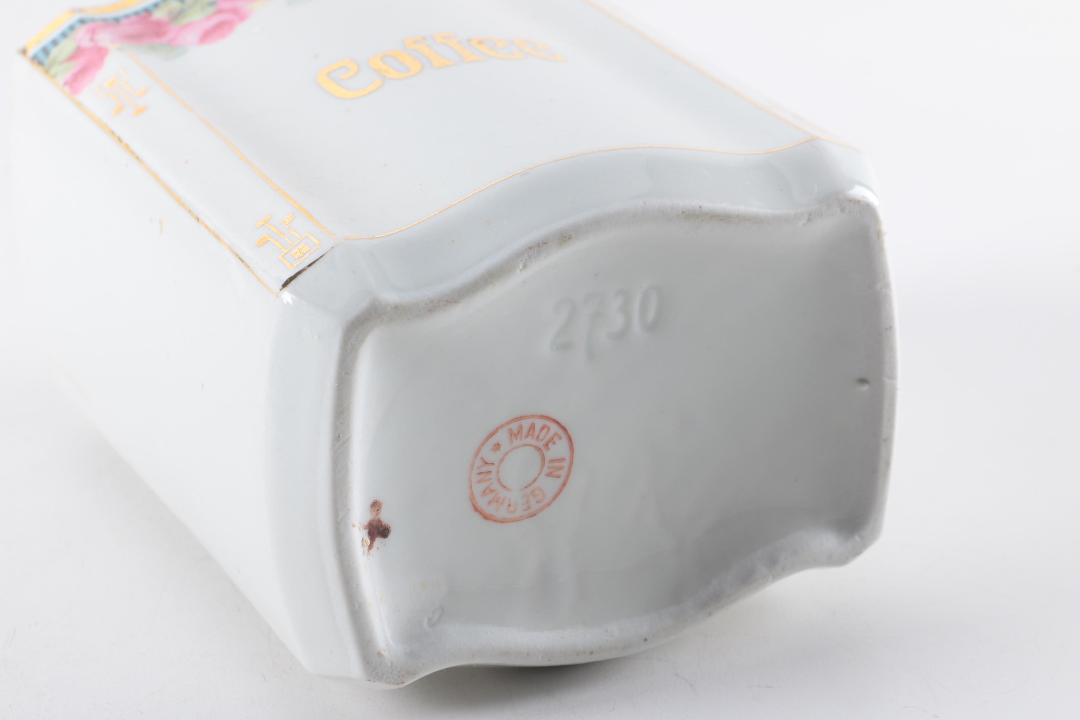 Vintage Porcelain Containers