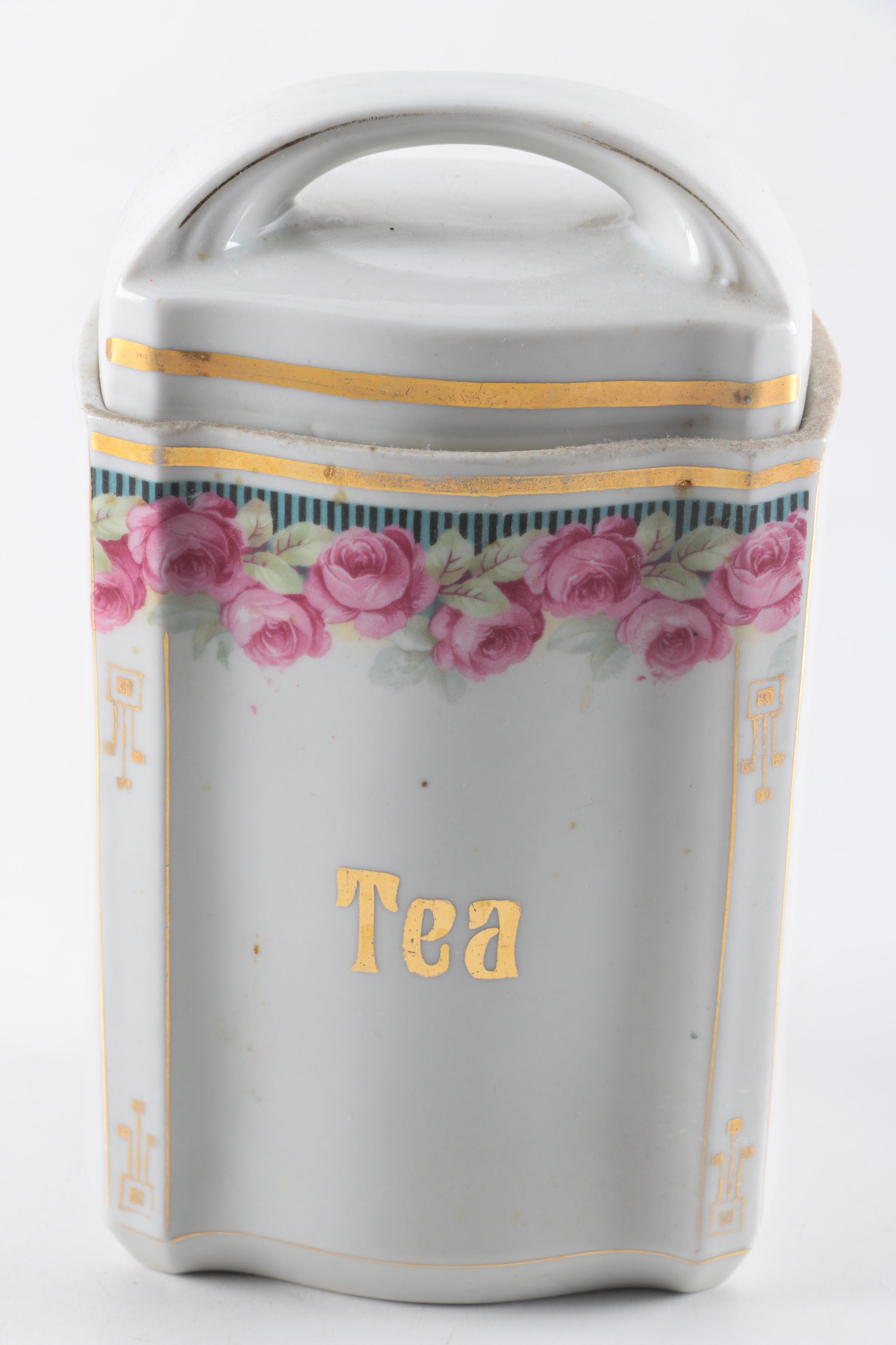 Vintage Porcelain Containers