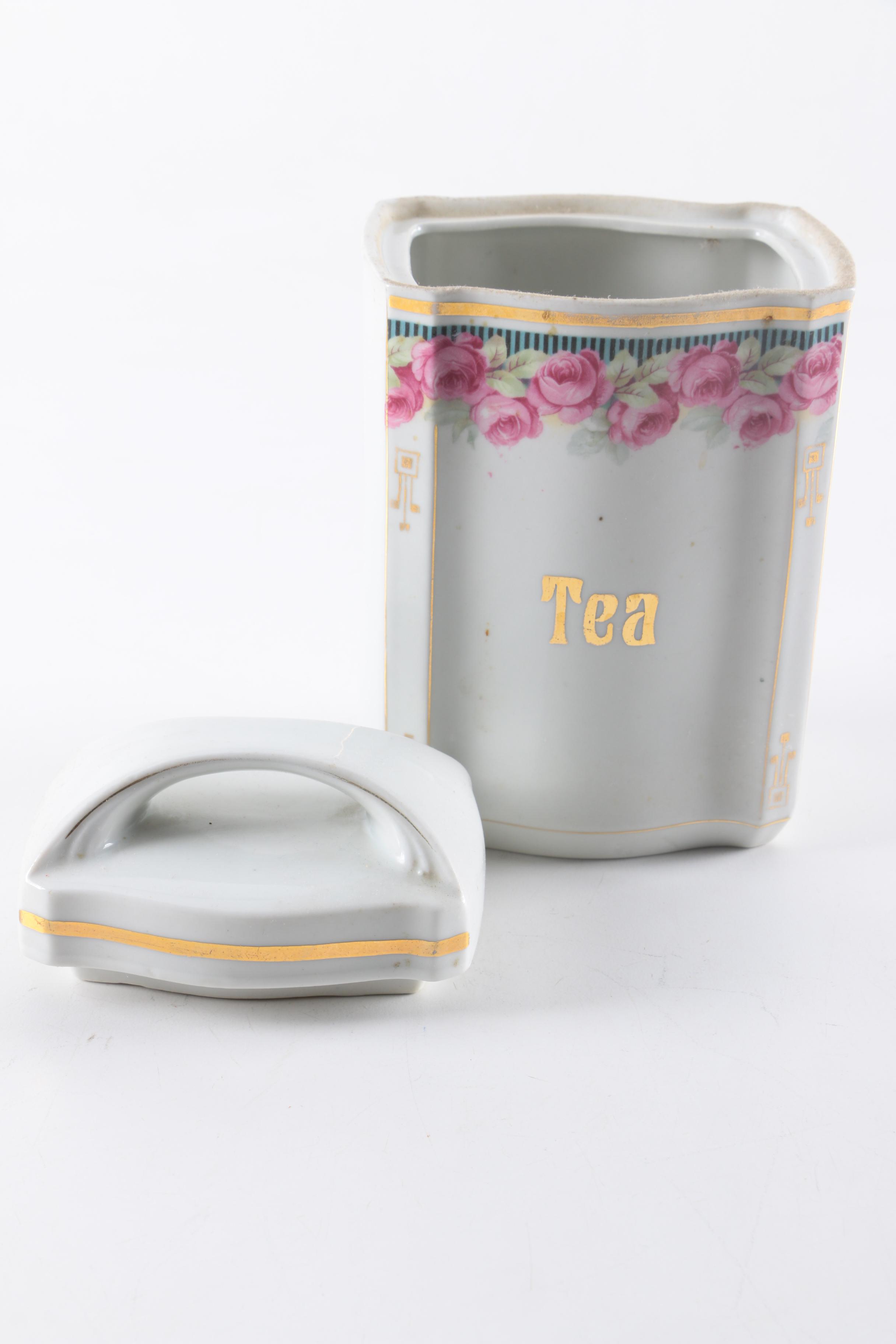 Vintage Porcelain Containers