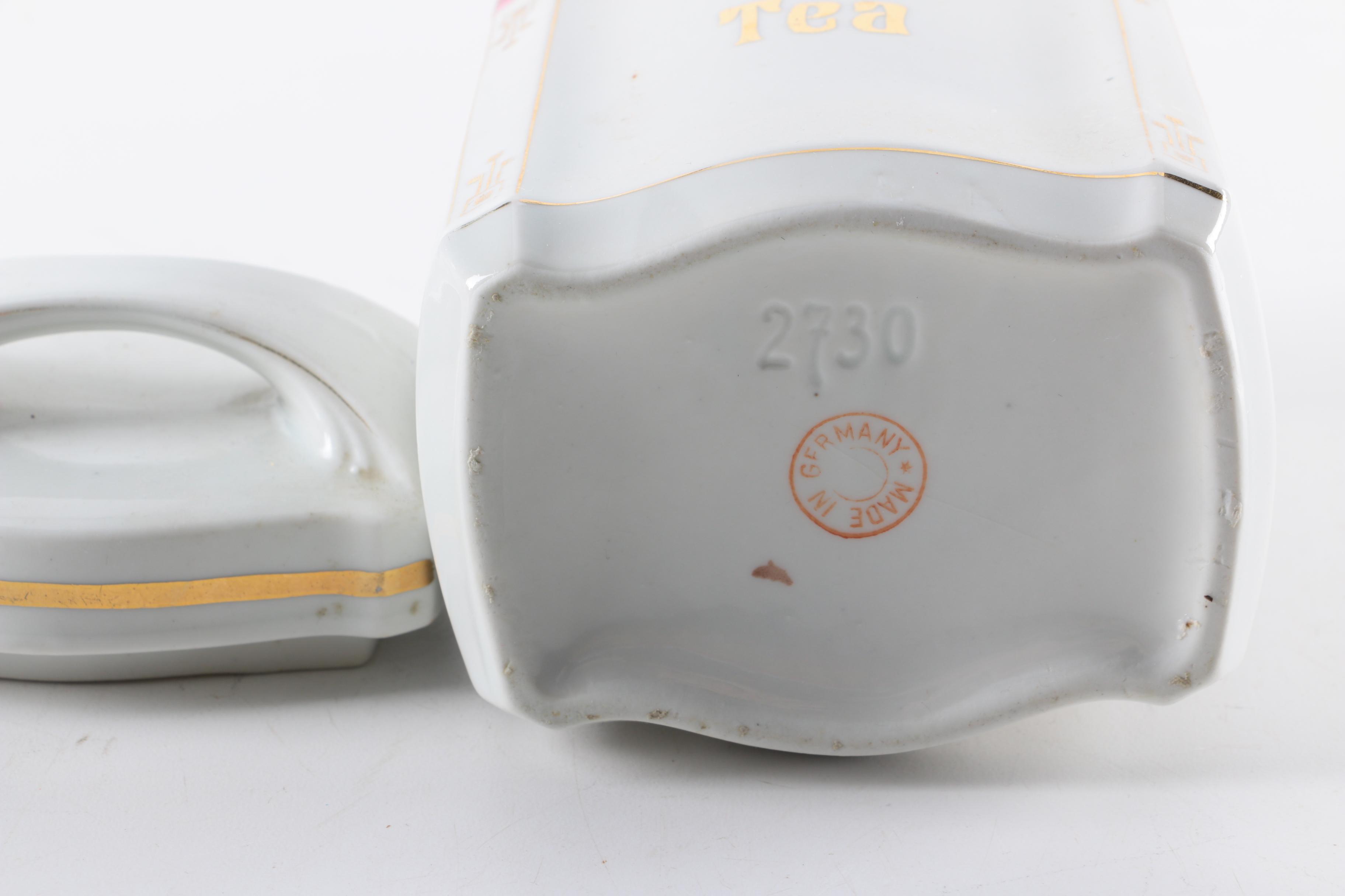 Vintage Porcelain Containers