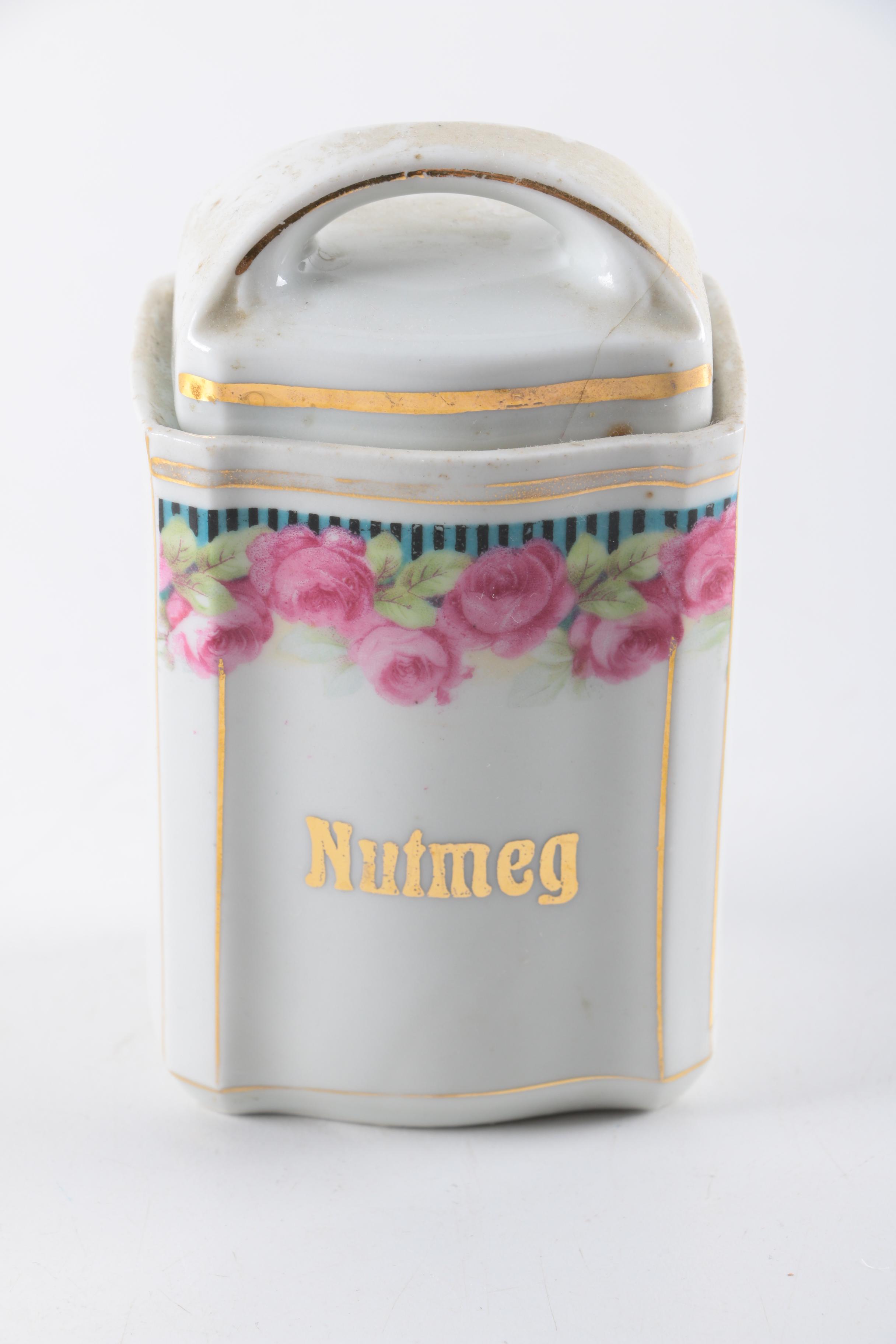 Vintage Porcelain Containers