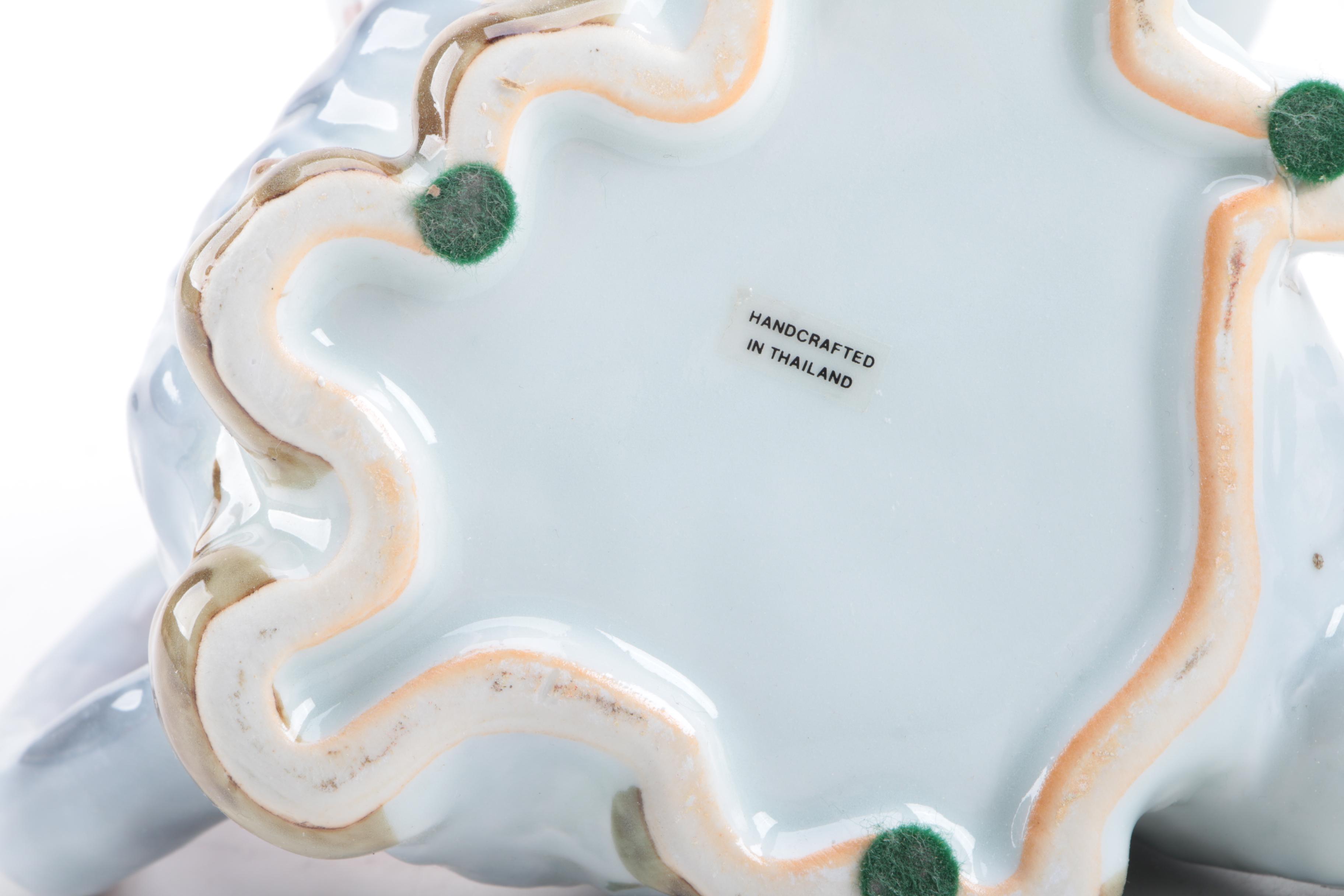 Vintage Ceramic Teapots Featuring Fitz and Floyd