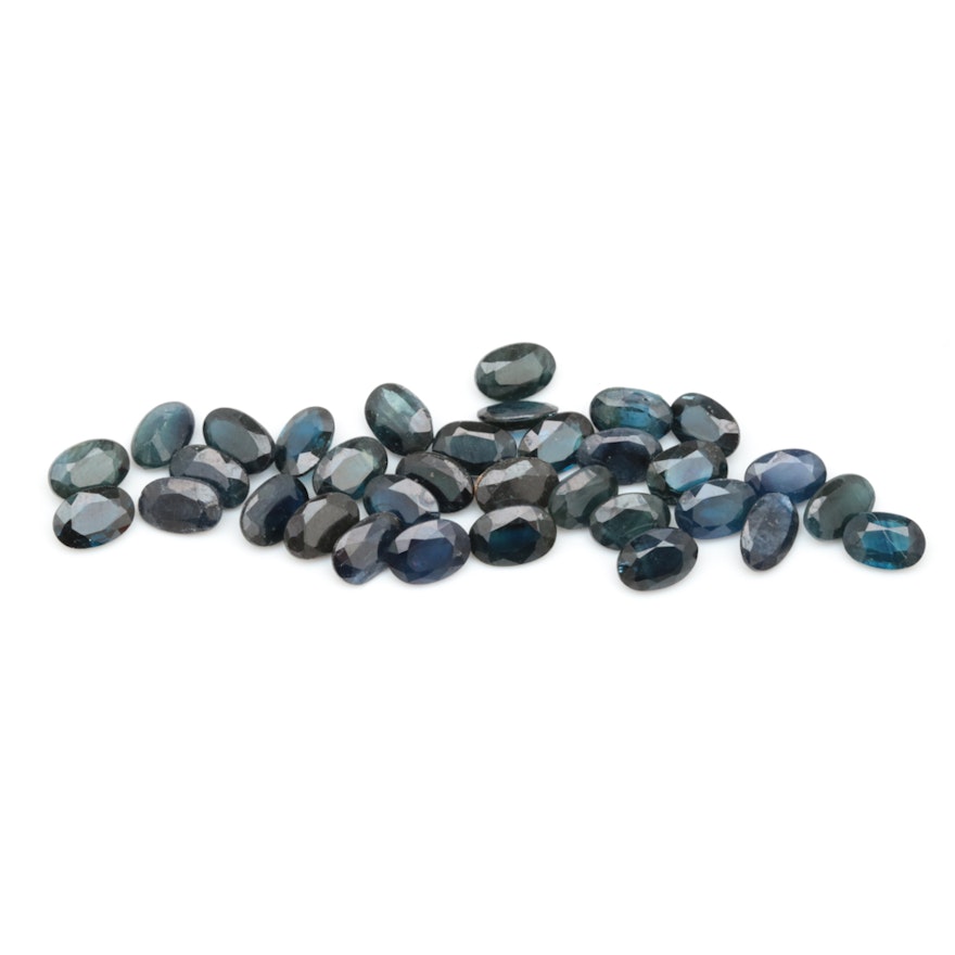 20.75 CTW Loose Blue Sapphire Gemstones