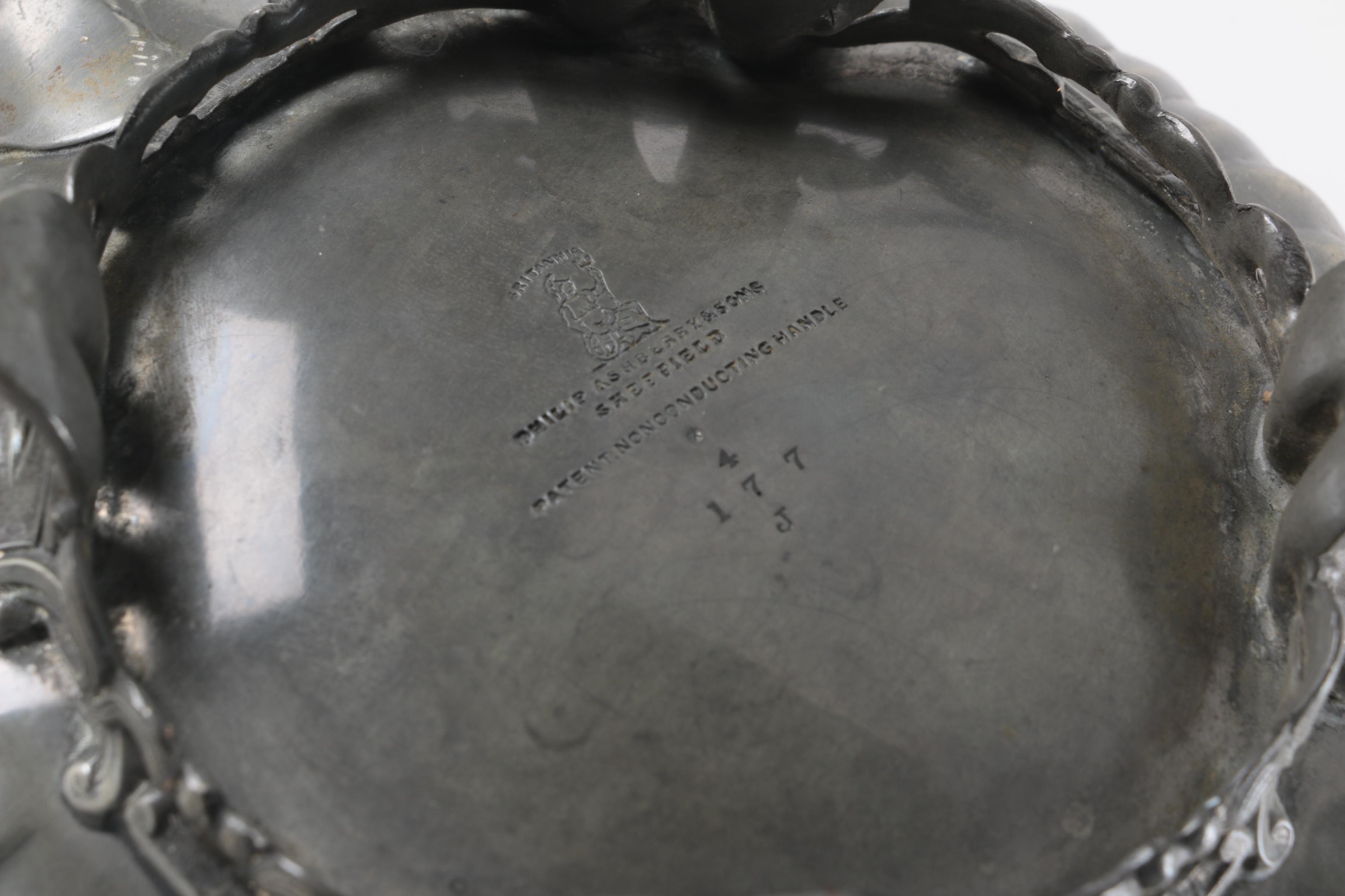 Philip Ashberry & Sons Silver-Plated Teapot and Coffee Pot