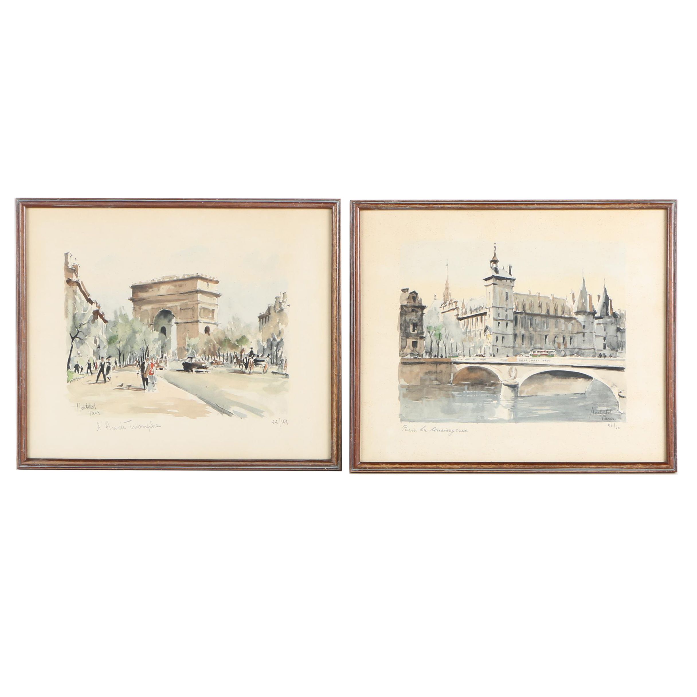 Hand Colored Lithographs After Herbelot
