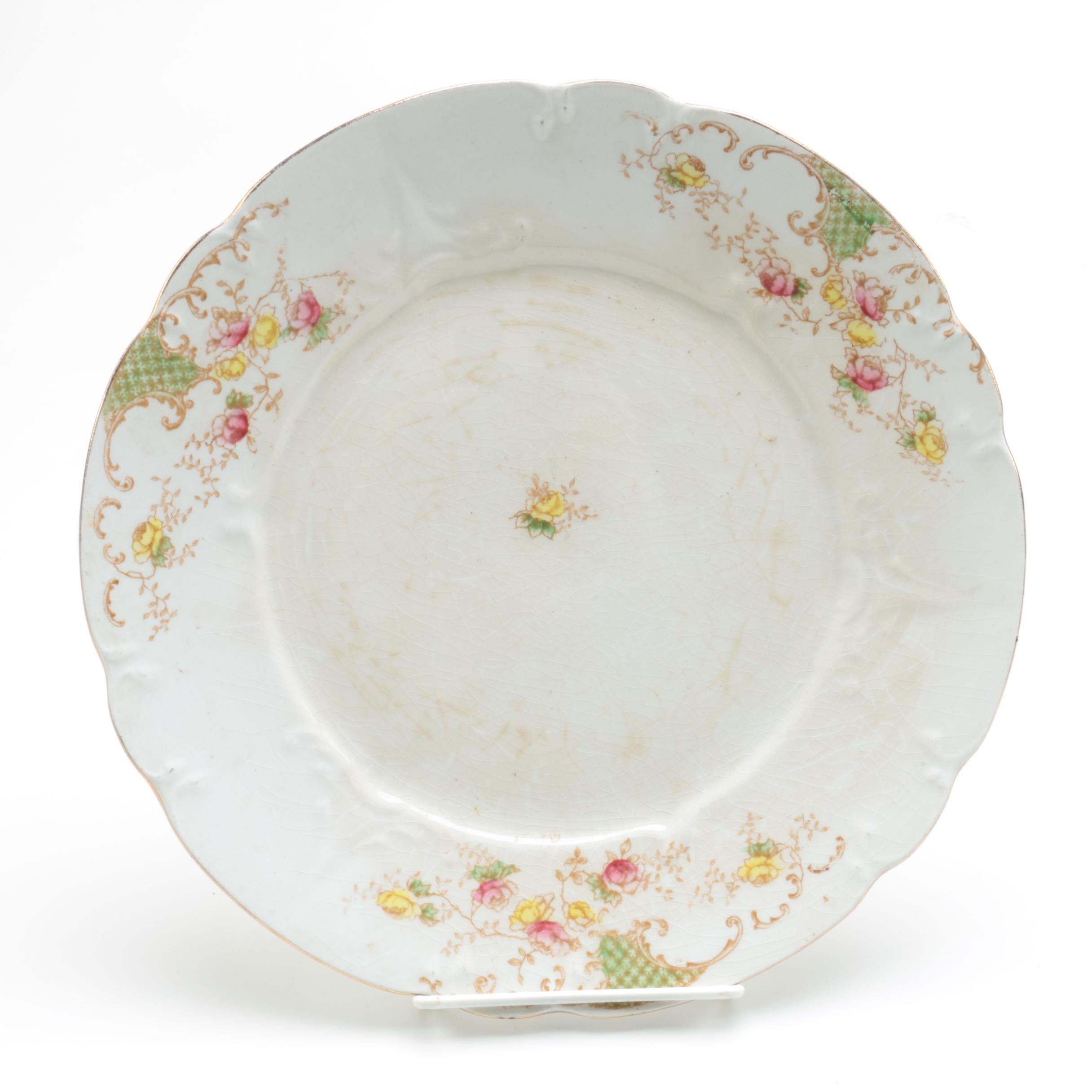 Porcelain Including Antique Richard Klemm Dresden