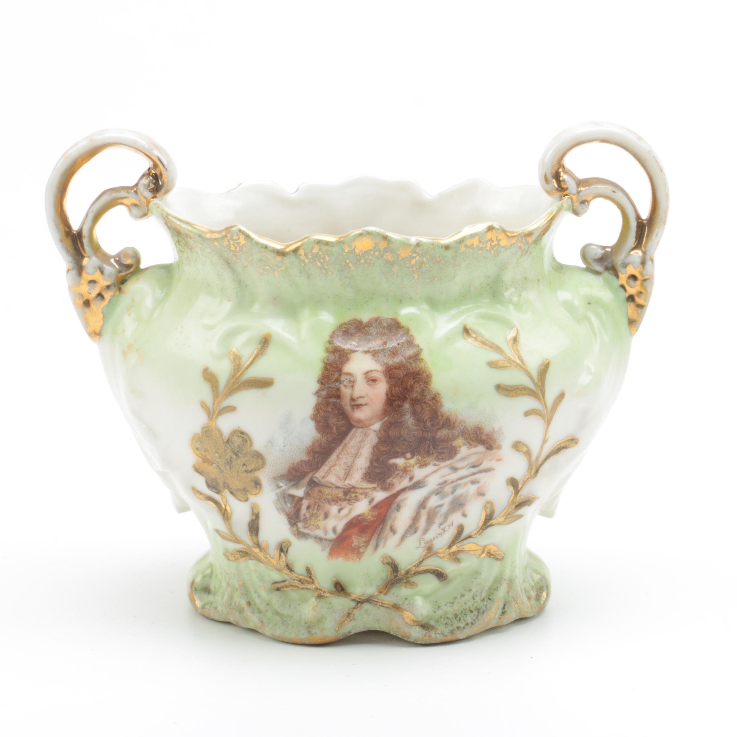 Porcelain Including Antique Richard Klemm Dresden