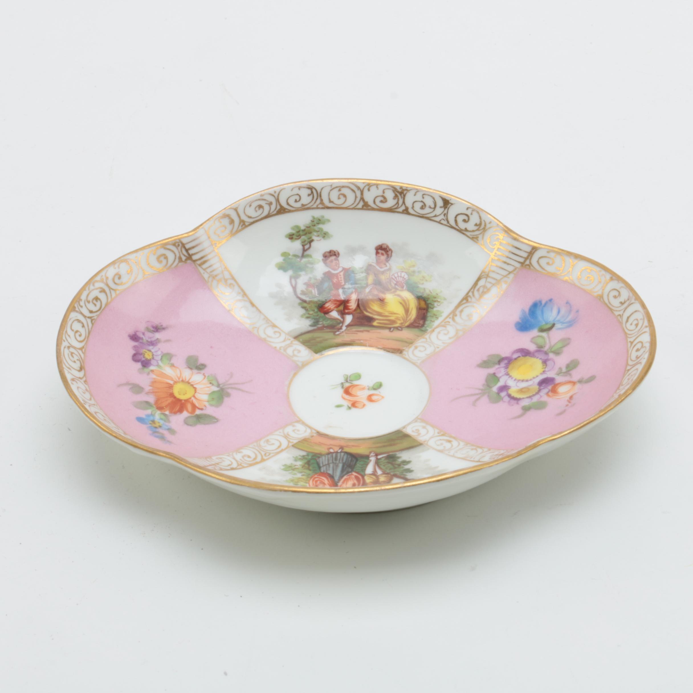 Porcelain Including Antique Richard Klemm Dresden