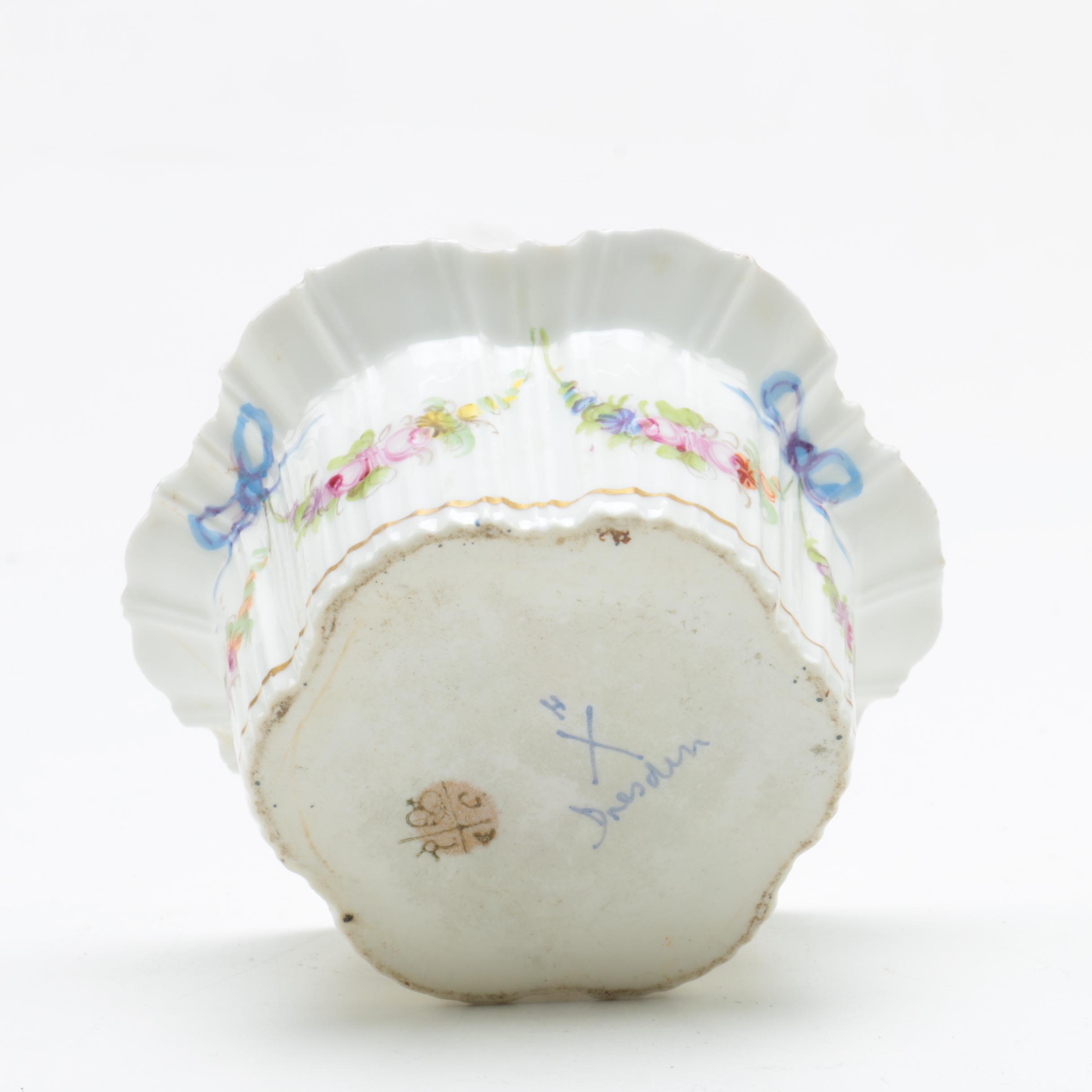 Porcelain Including Antique Richard Klemm Dresden