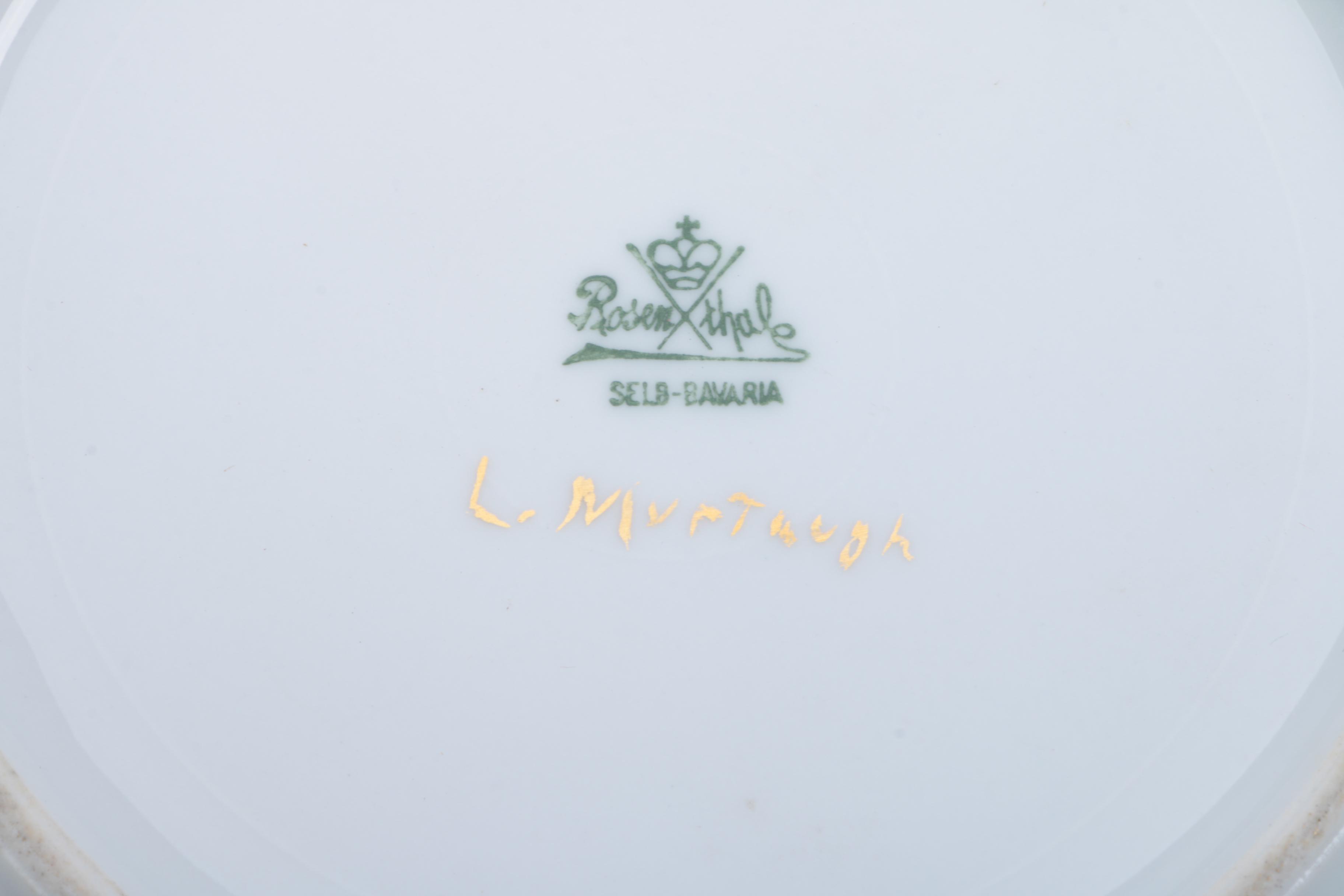 Antique and Vintage Hobbyist Painted Porcelain Tableware