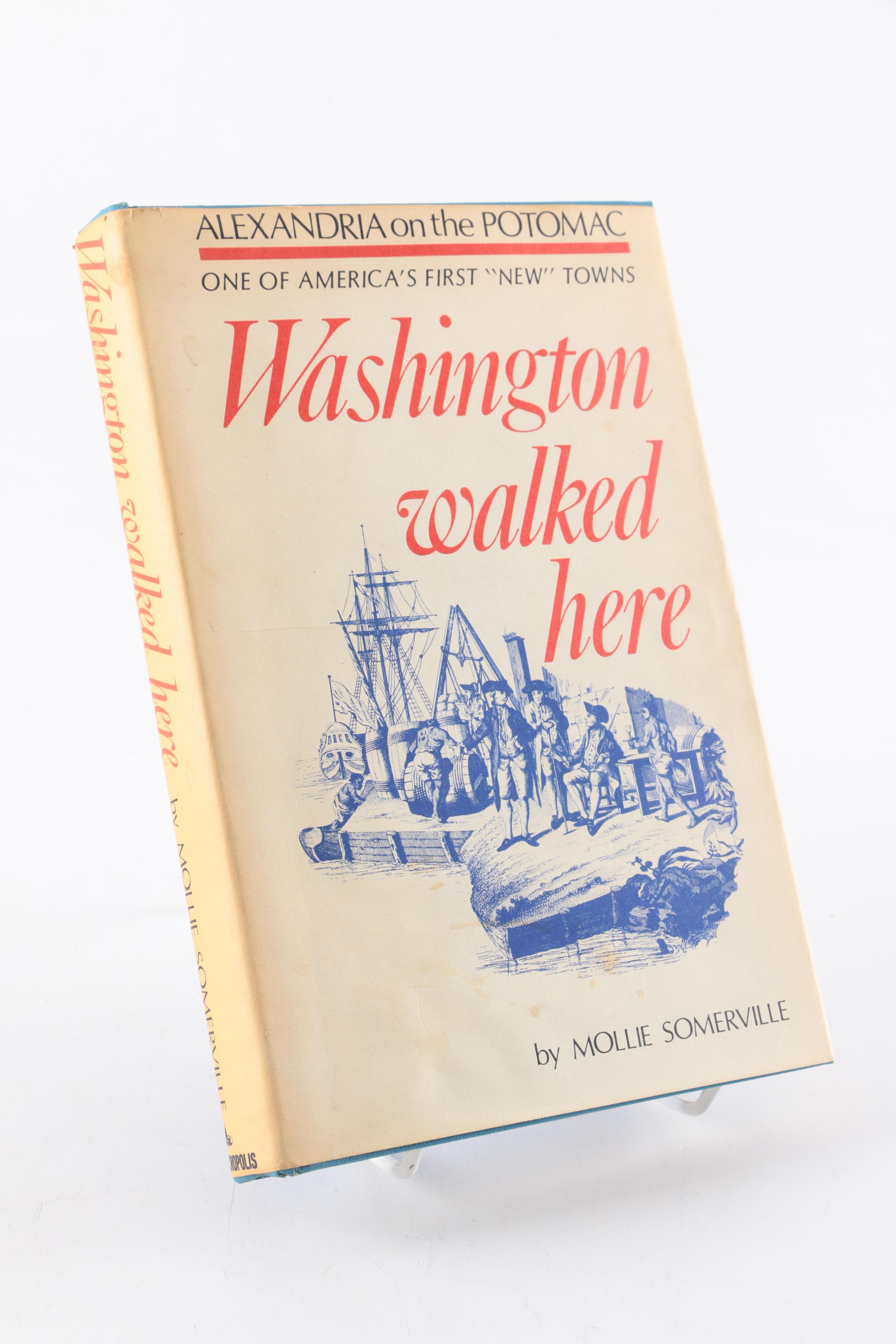 Vintage Virginia and Washington D.C. Coffee Table Books