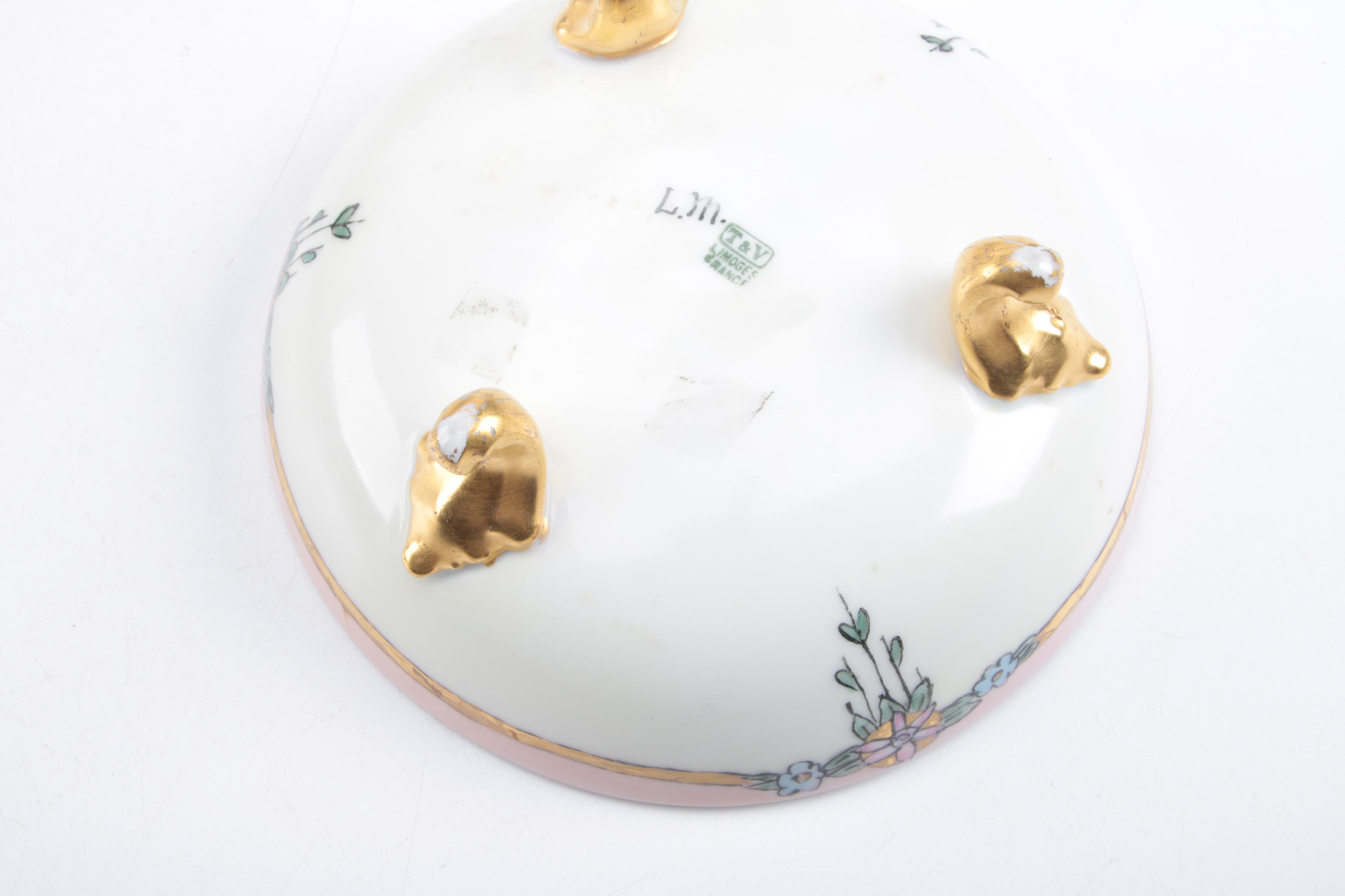 Antique and Vintage Hobbyist Painted Porcelain Tableware