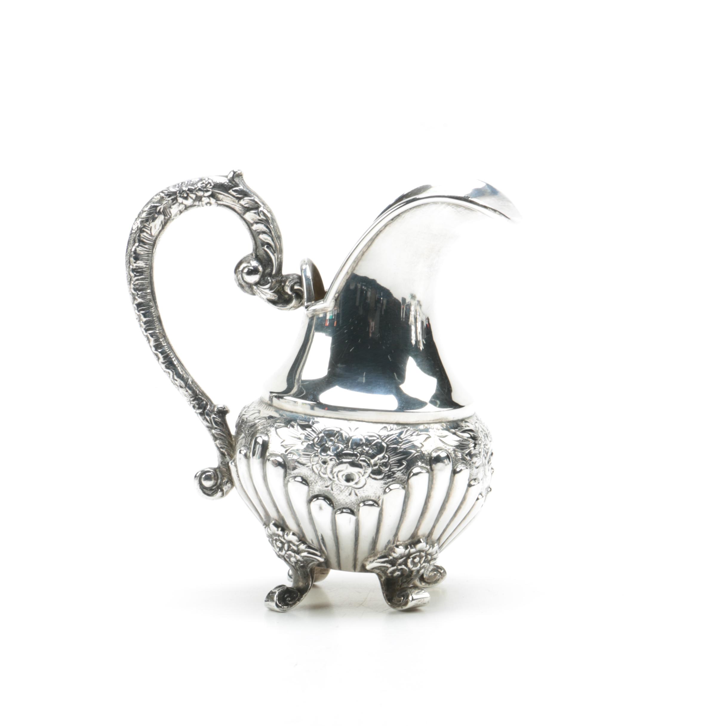 Spanish Baroque Style 915 Silver Tea Set