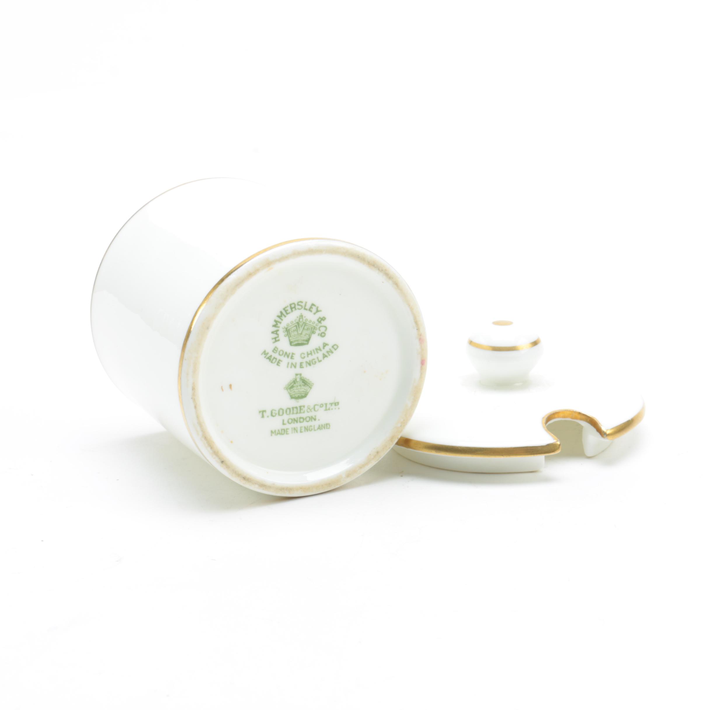 Porcelain Tableware Including MZ Austria