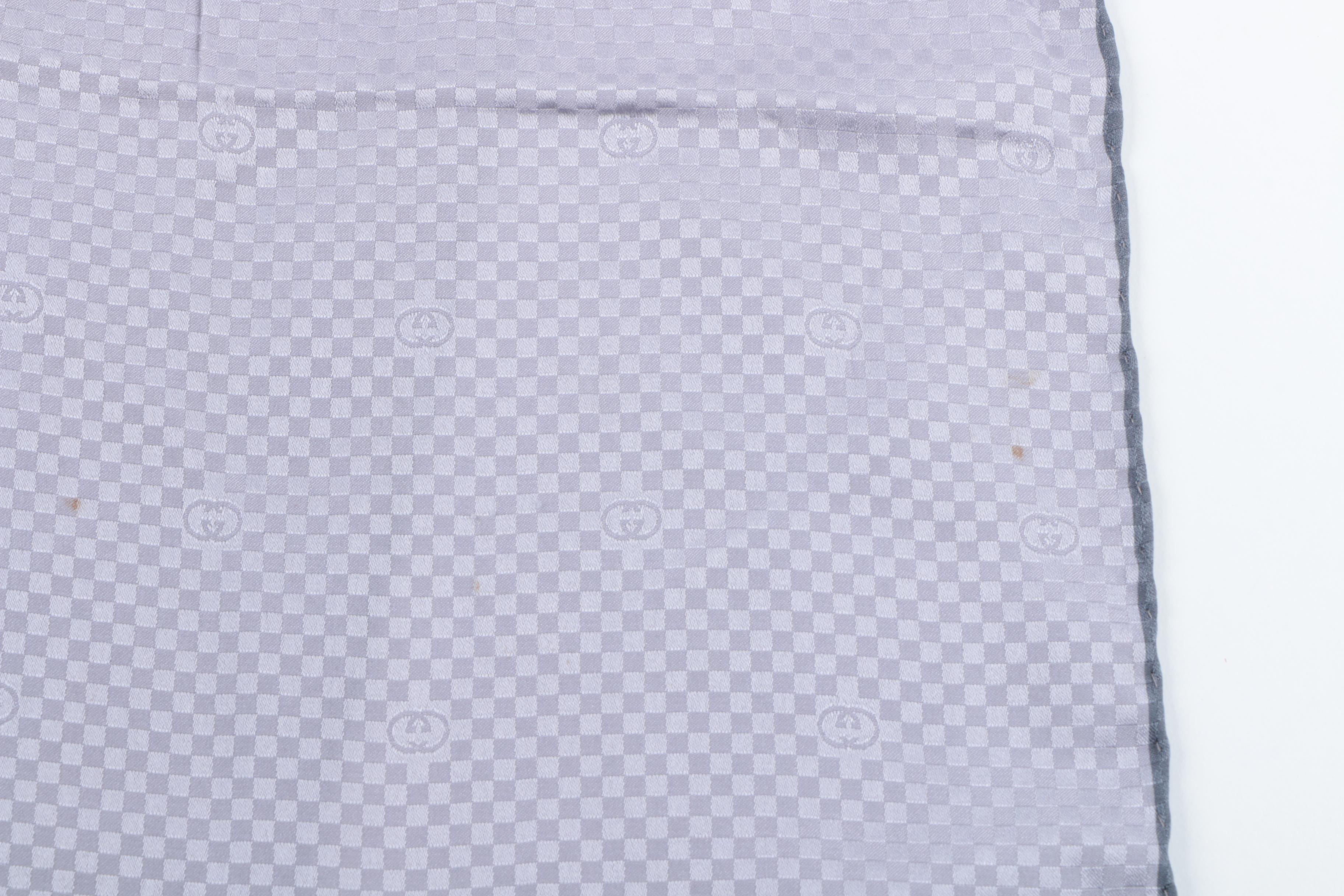 Vintage Gucci Accessory Collection Silk Scarf