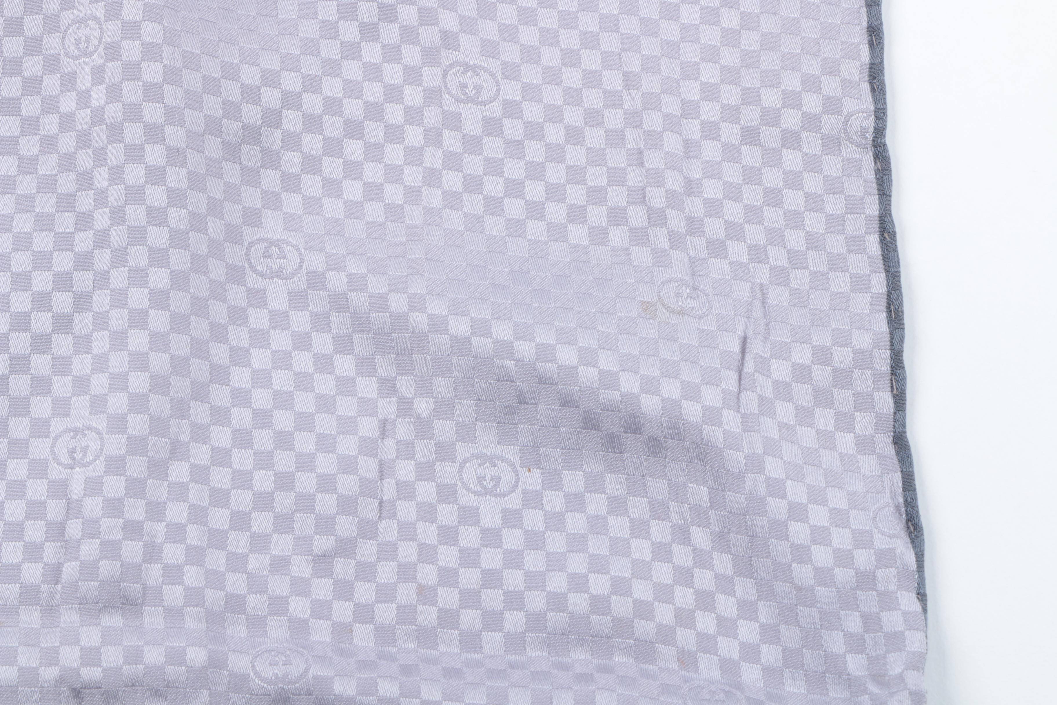 Vintage Gucci Accessory Collection Silk Scarf