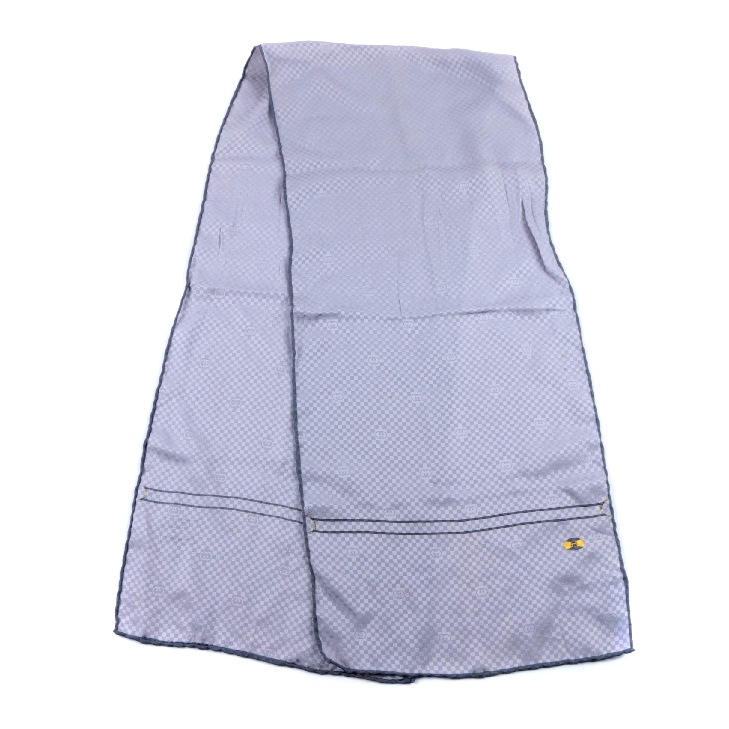 Vintage Gucci Accessory Collection Silk Scarf