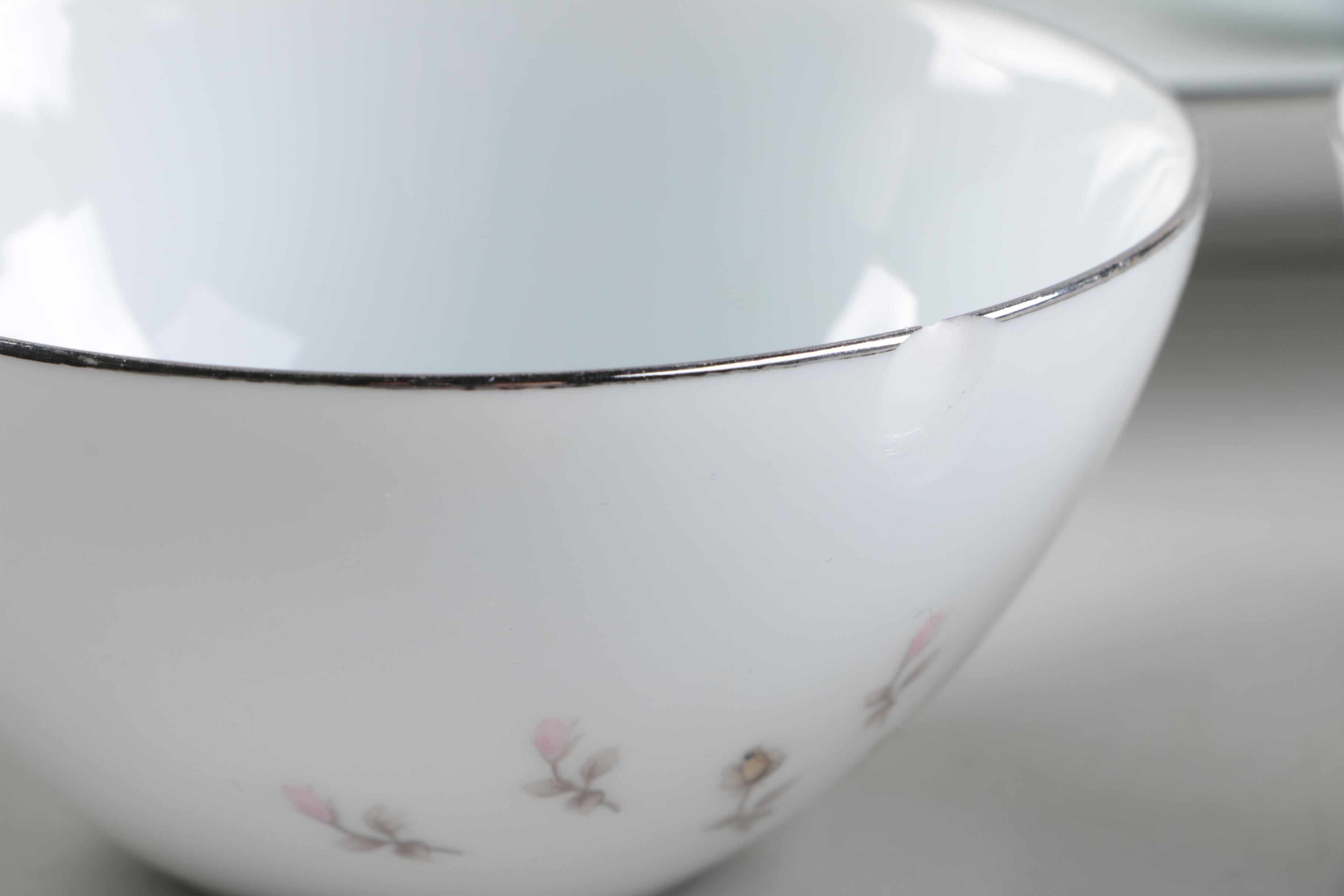 Japanese "Petite Bouquet" Porcelain Tableware