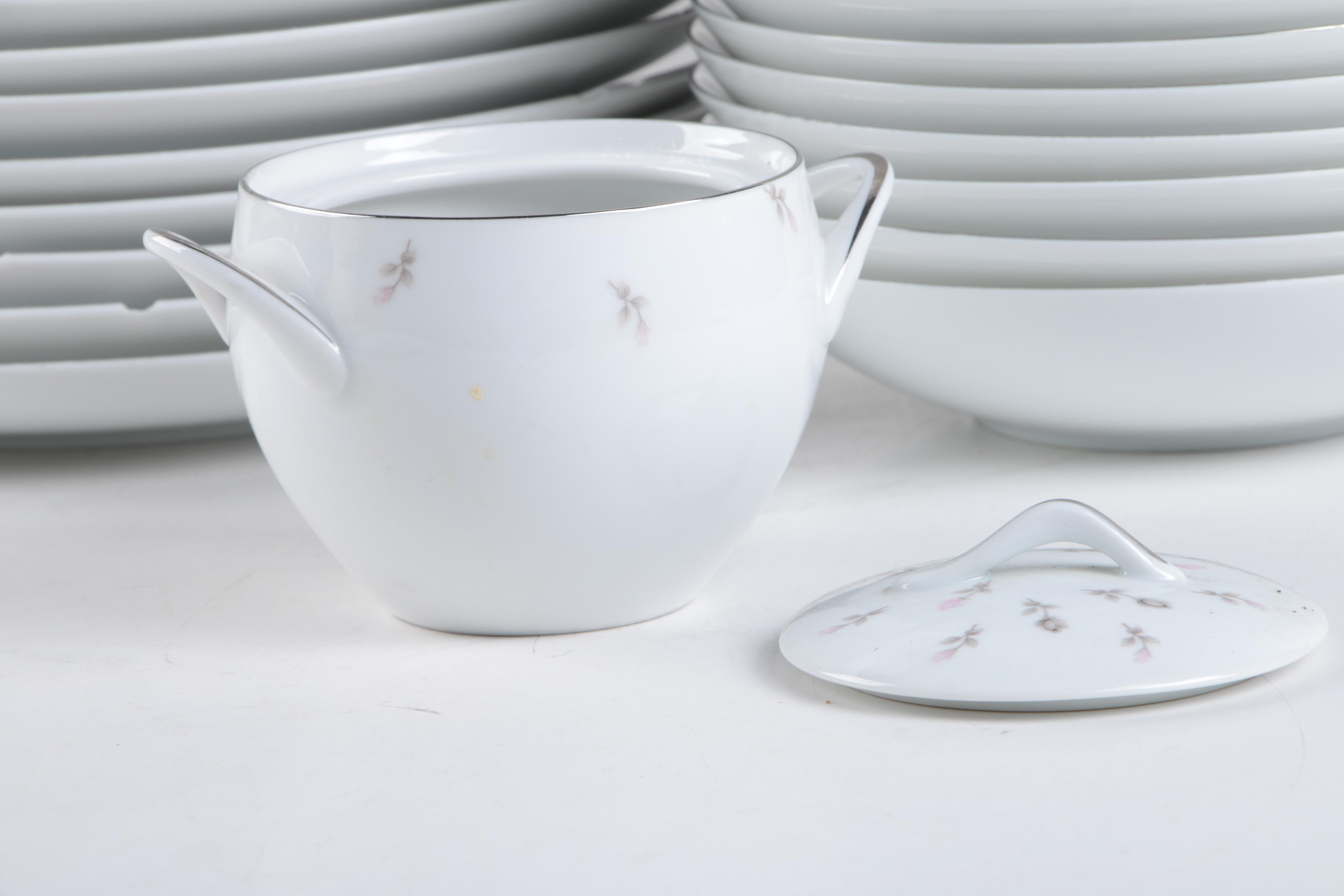 Japanese "Petite Bouquet" Porcelain Tableware