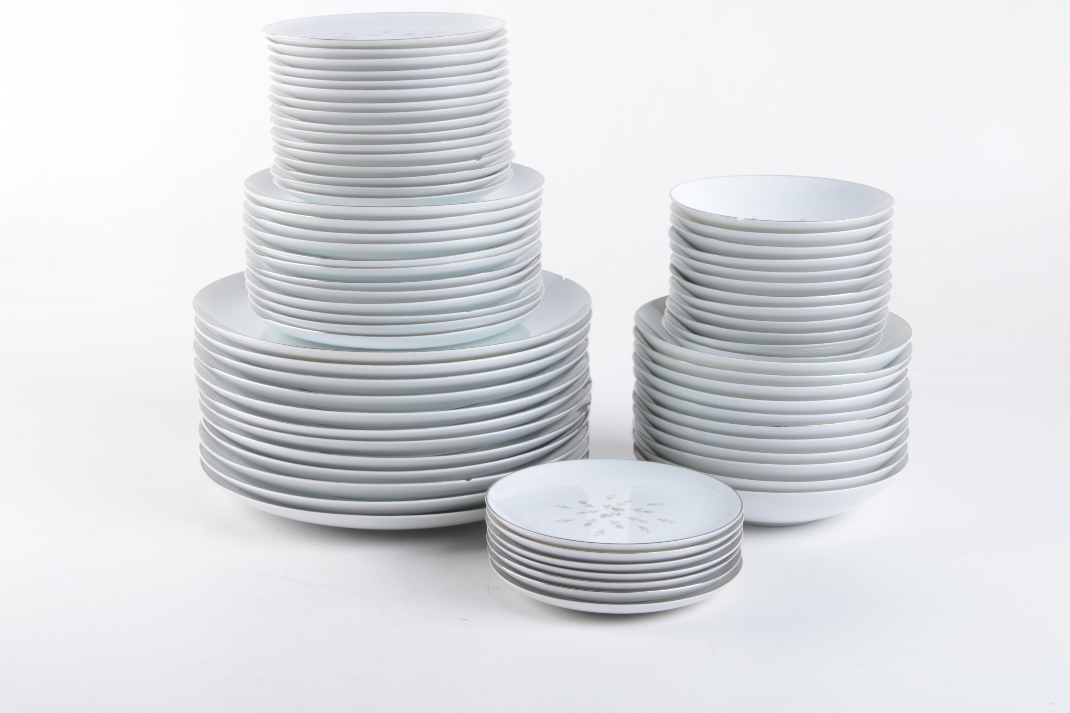 Japanese "Petite Bouquet" Porcelain Tableware