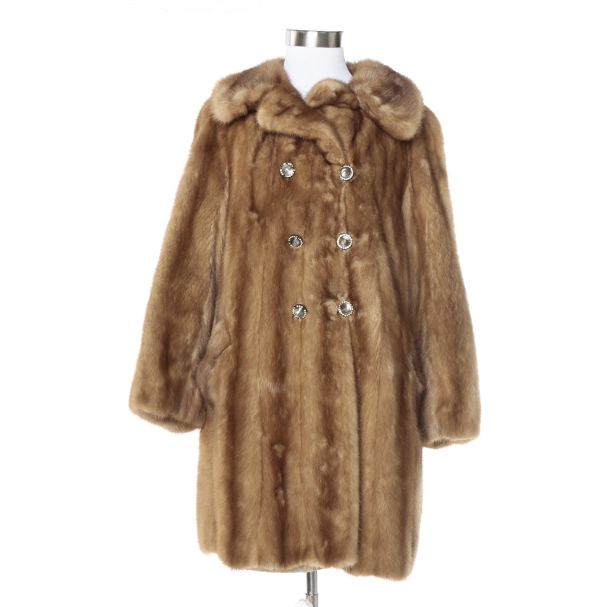 Vintage Mink Fur Coat