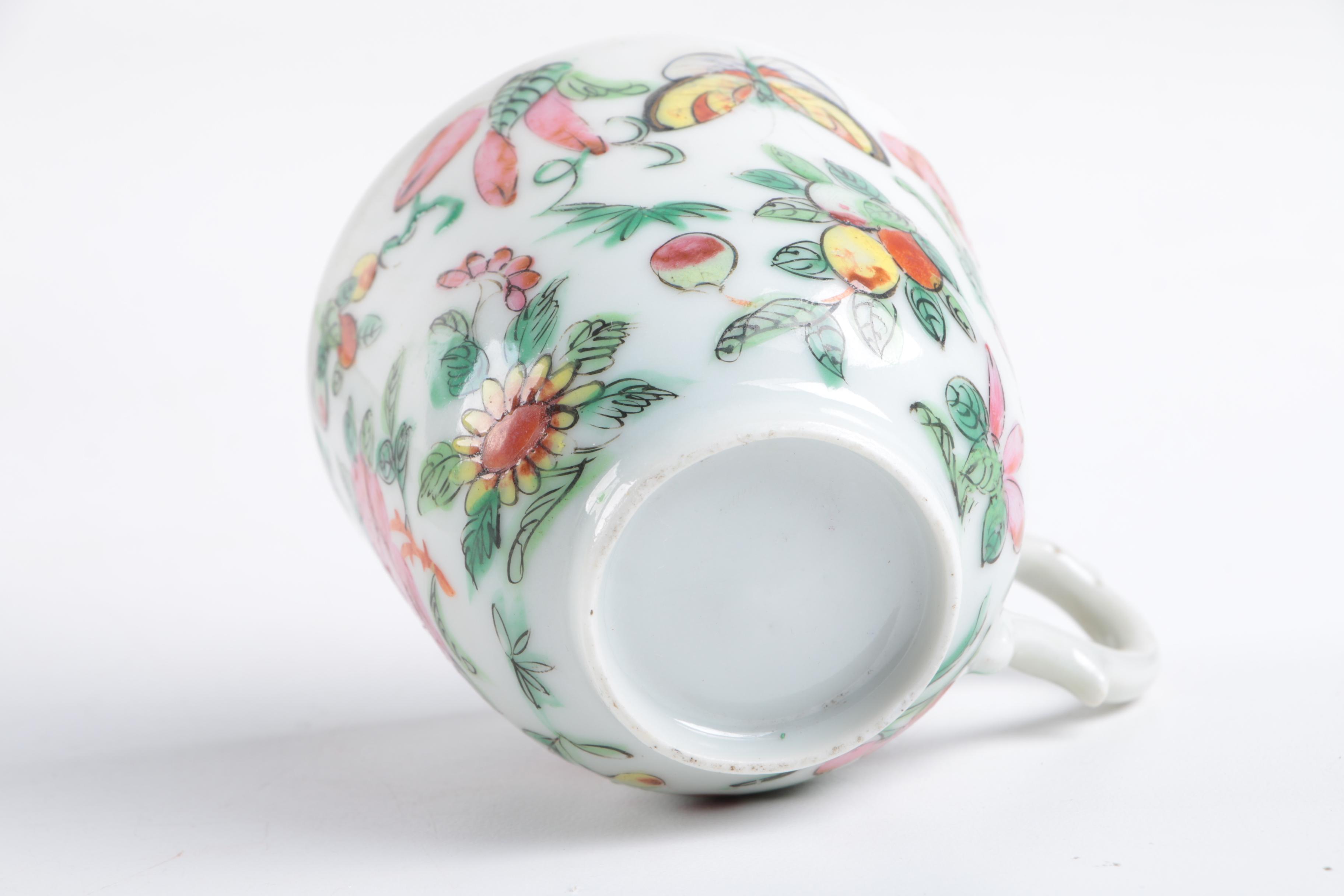 Vintage Chinese "Rose Medallion" Porcelain Tableware