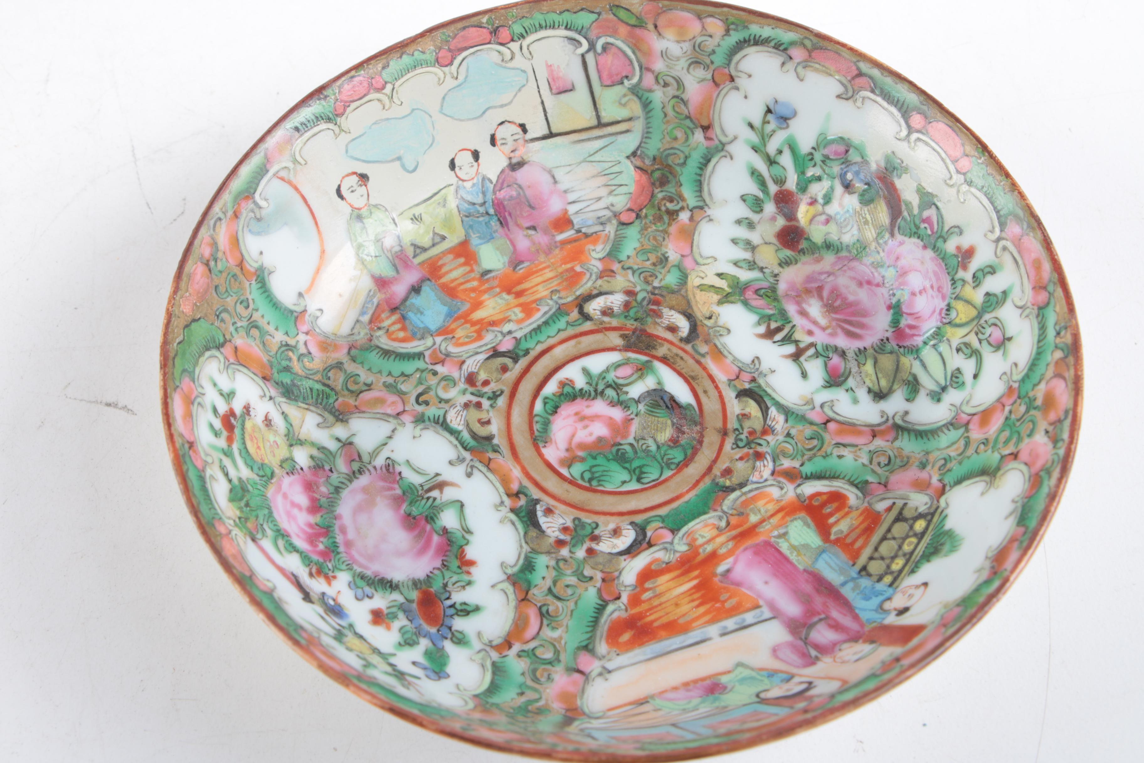 Vintage Chinese "Rose Medallion" Porcelain Tableware