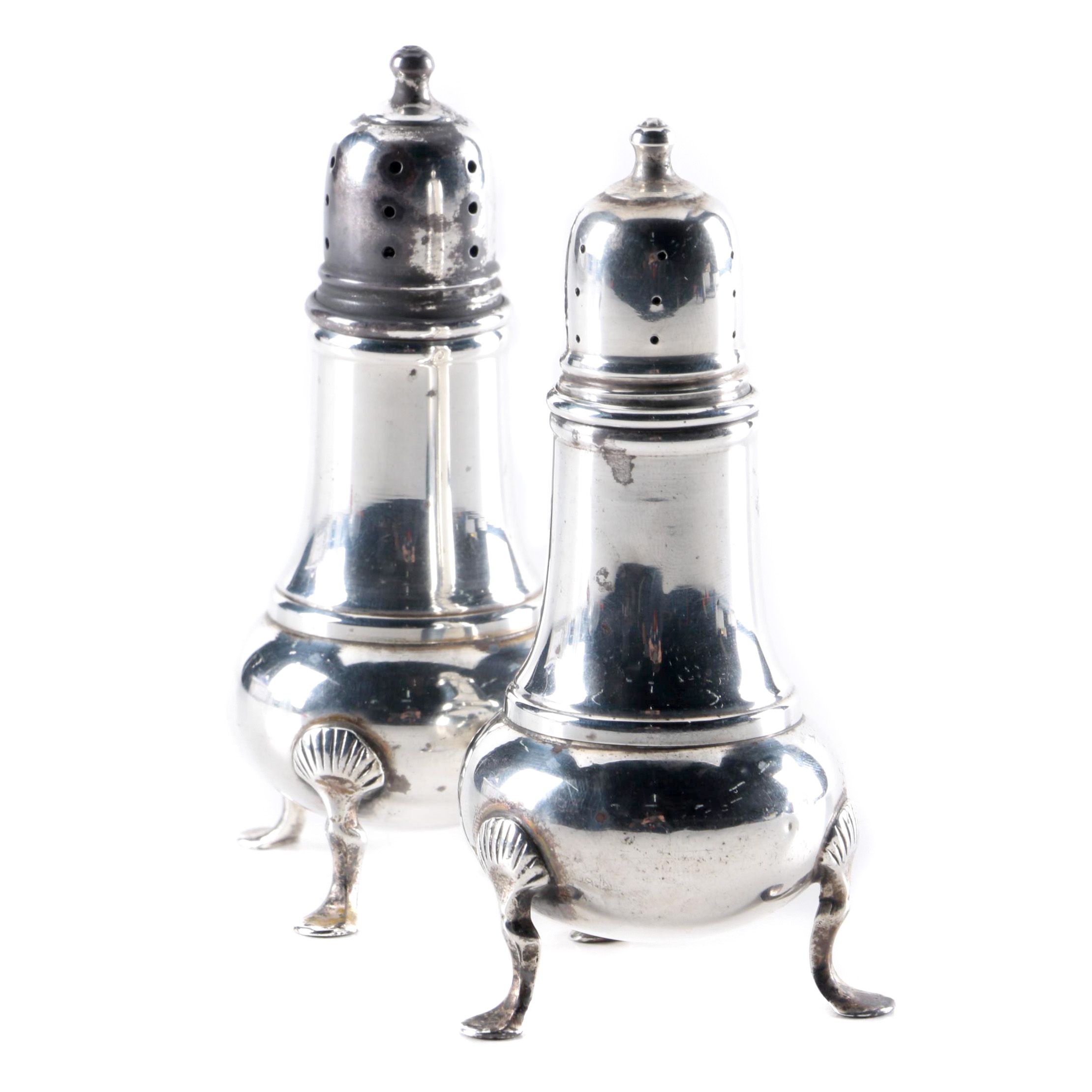 Sterling Silver Salt and Pepper Shakers
