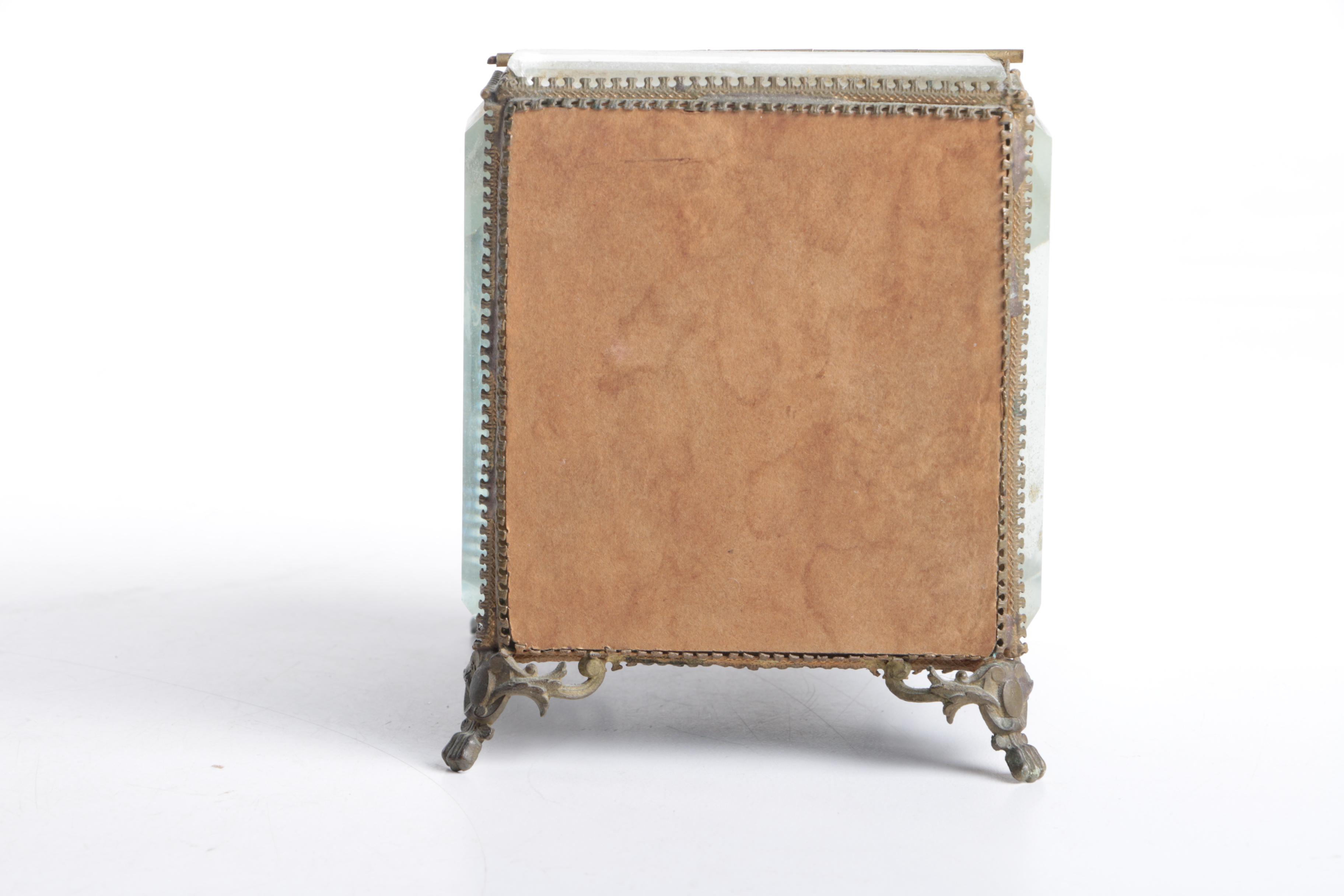 Vintage Glass Perfume Bottle Set