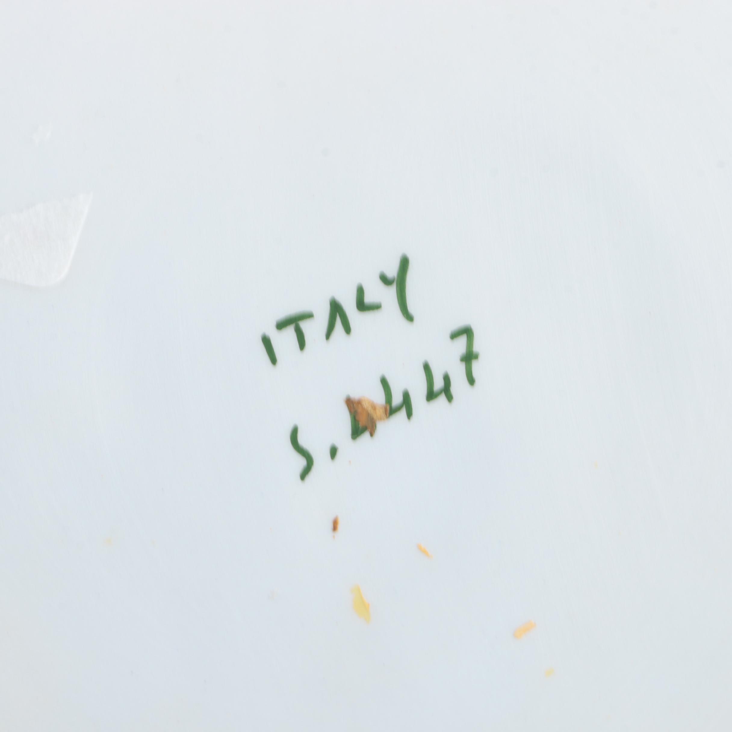 Ceramic Artichoke Plates and Majolica Style Serving Plates