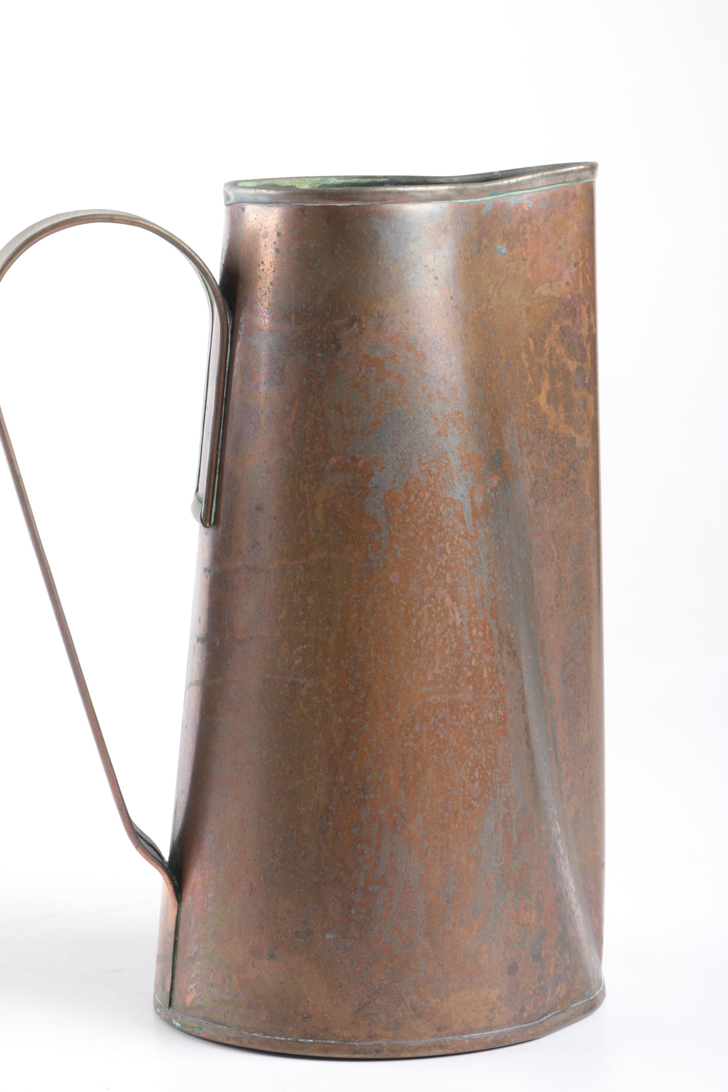 Vintage Copper Serveware