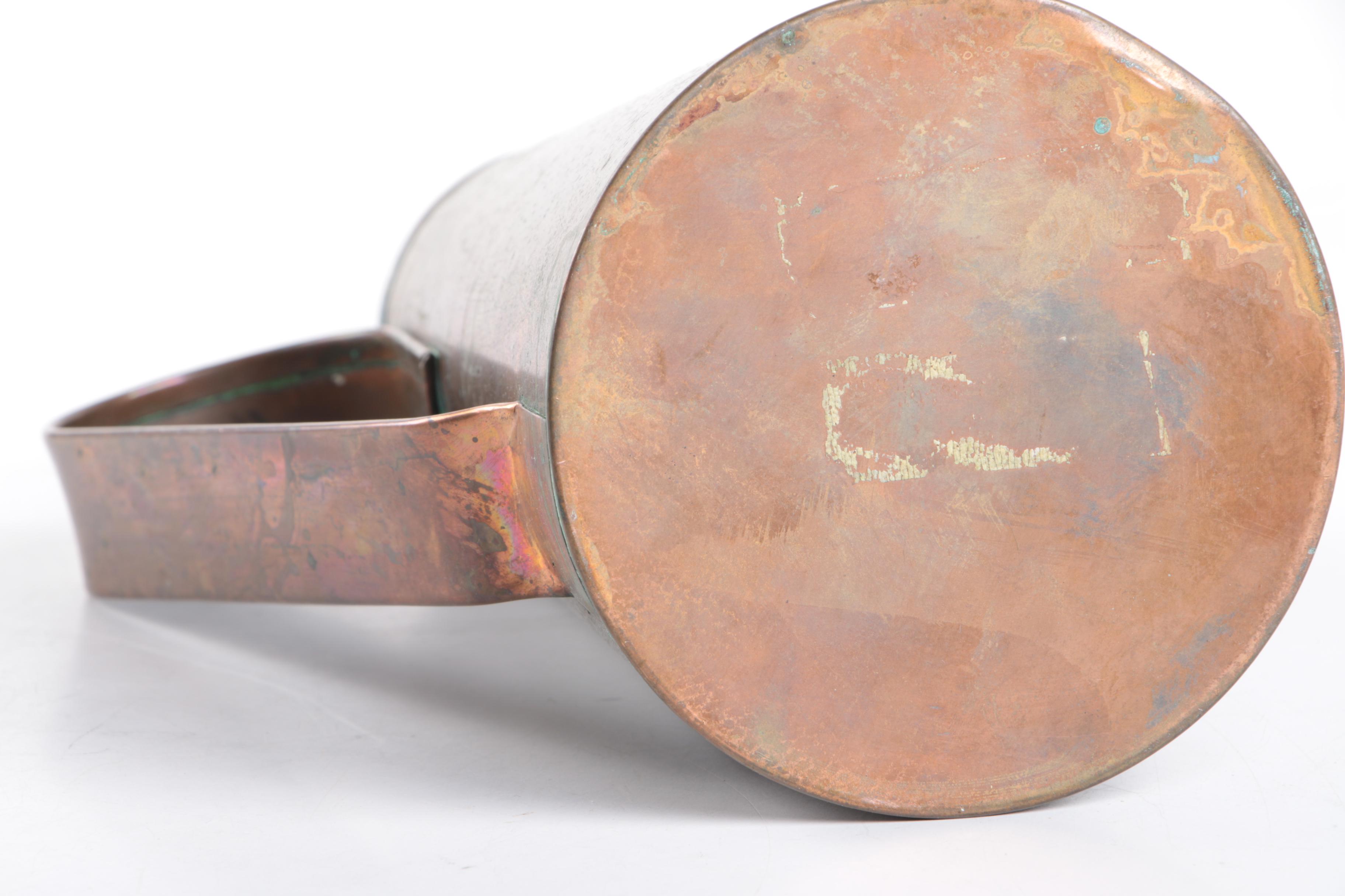 Vintage Copper Serveware