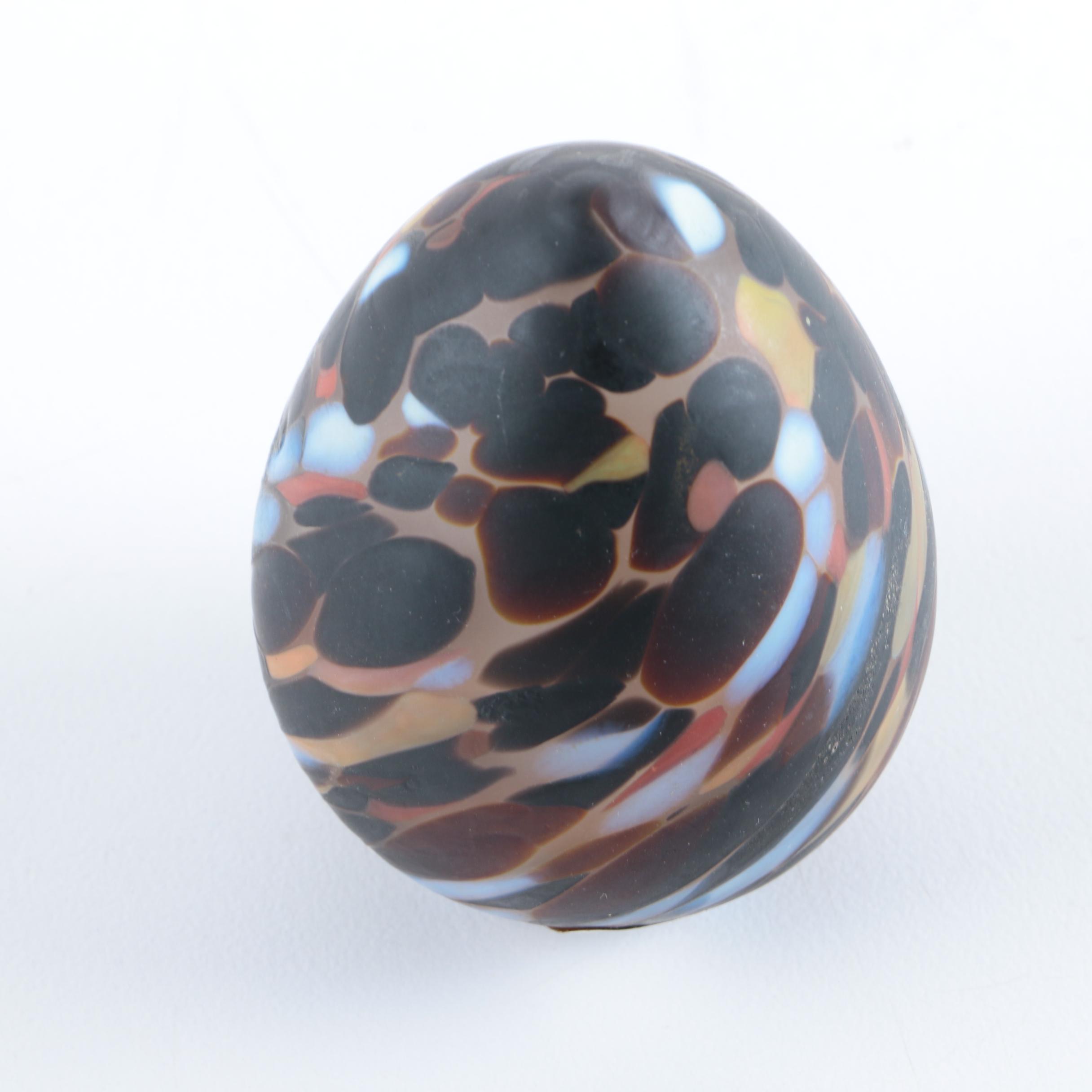 Vintage Kosta Boda "End of Day" Glass Shade