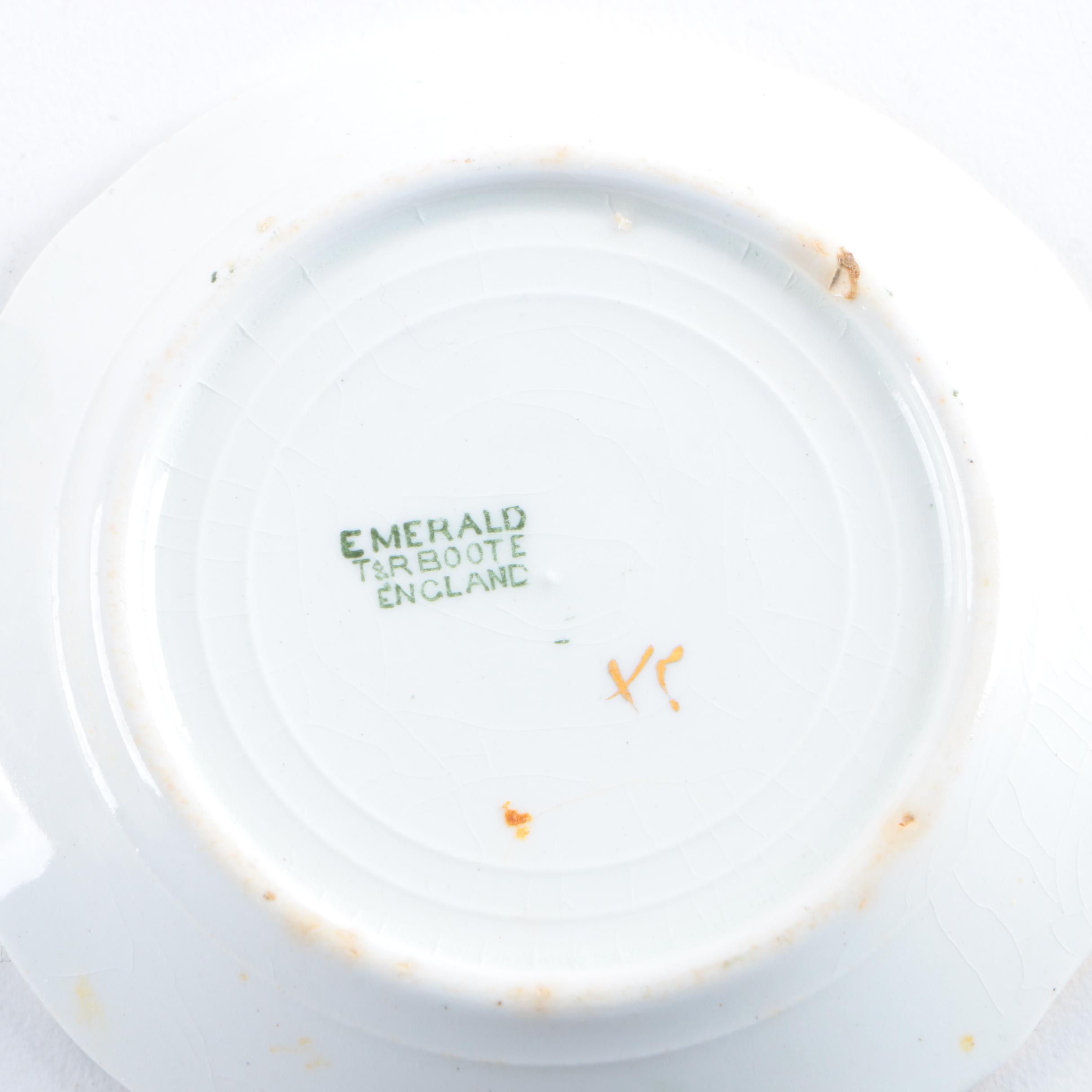 T&R Boote "Emerald Green" Plates