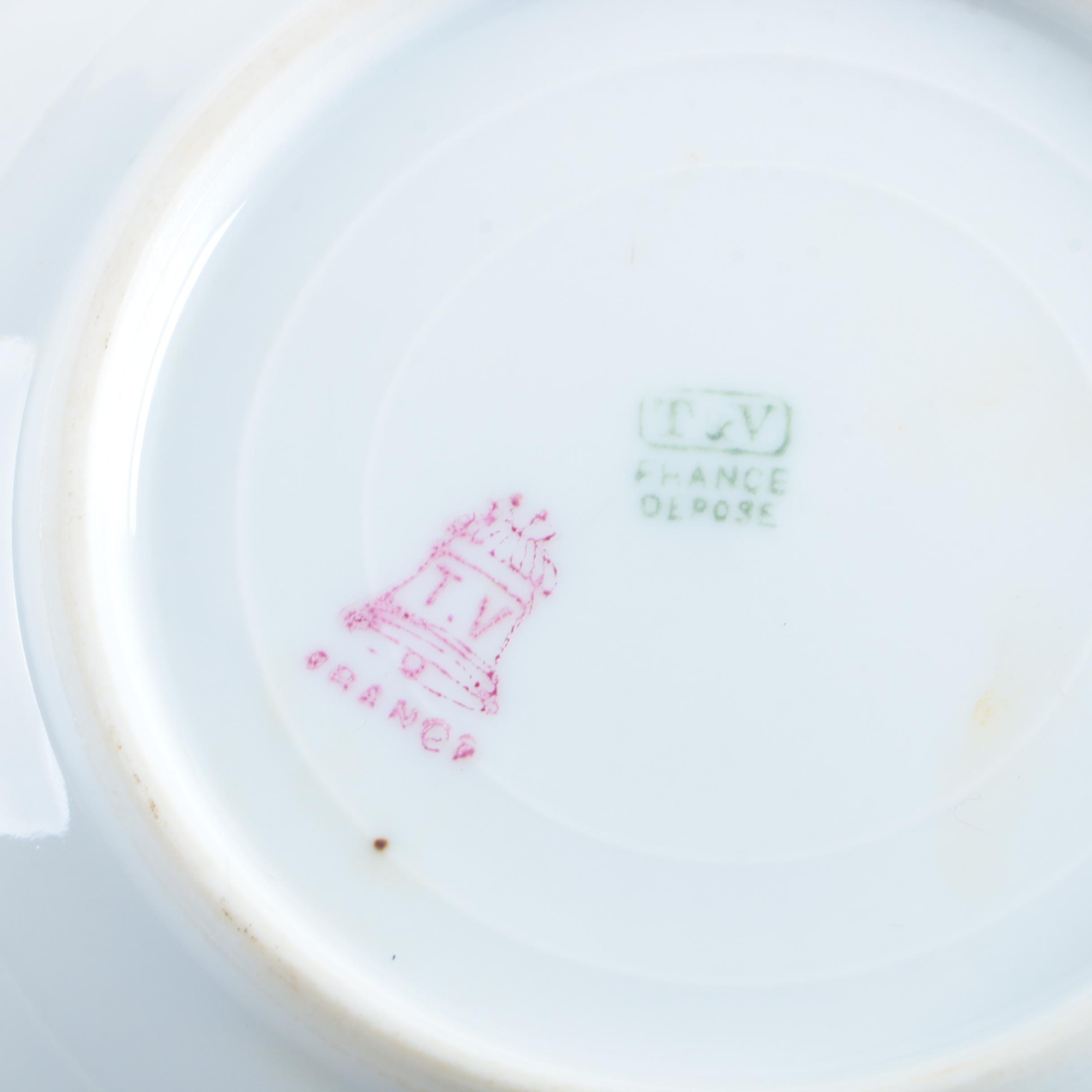 Tressmanes & Vogt Limoges Cups and Saucers