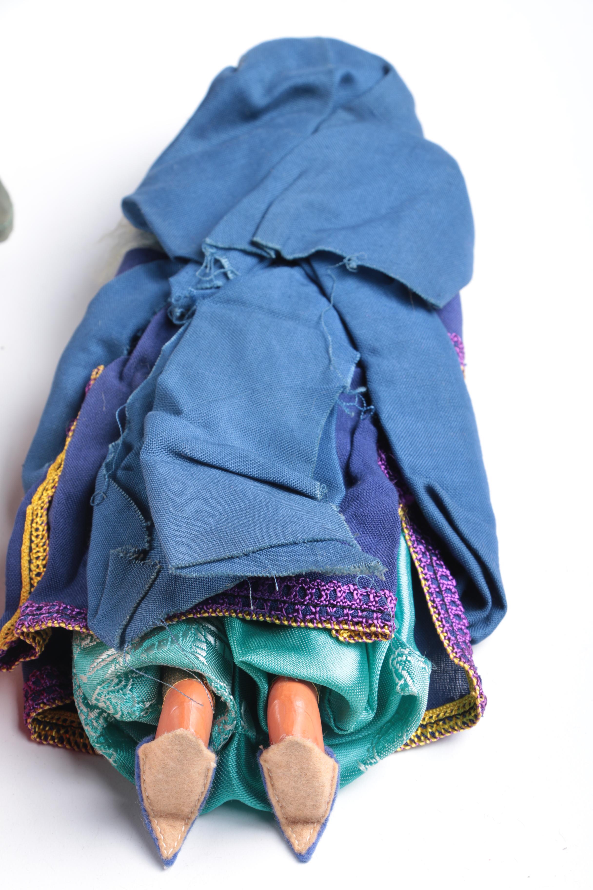 Vintage Hand Made International Souvenir Dolls