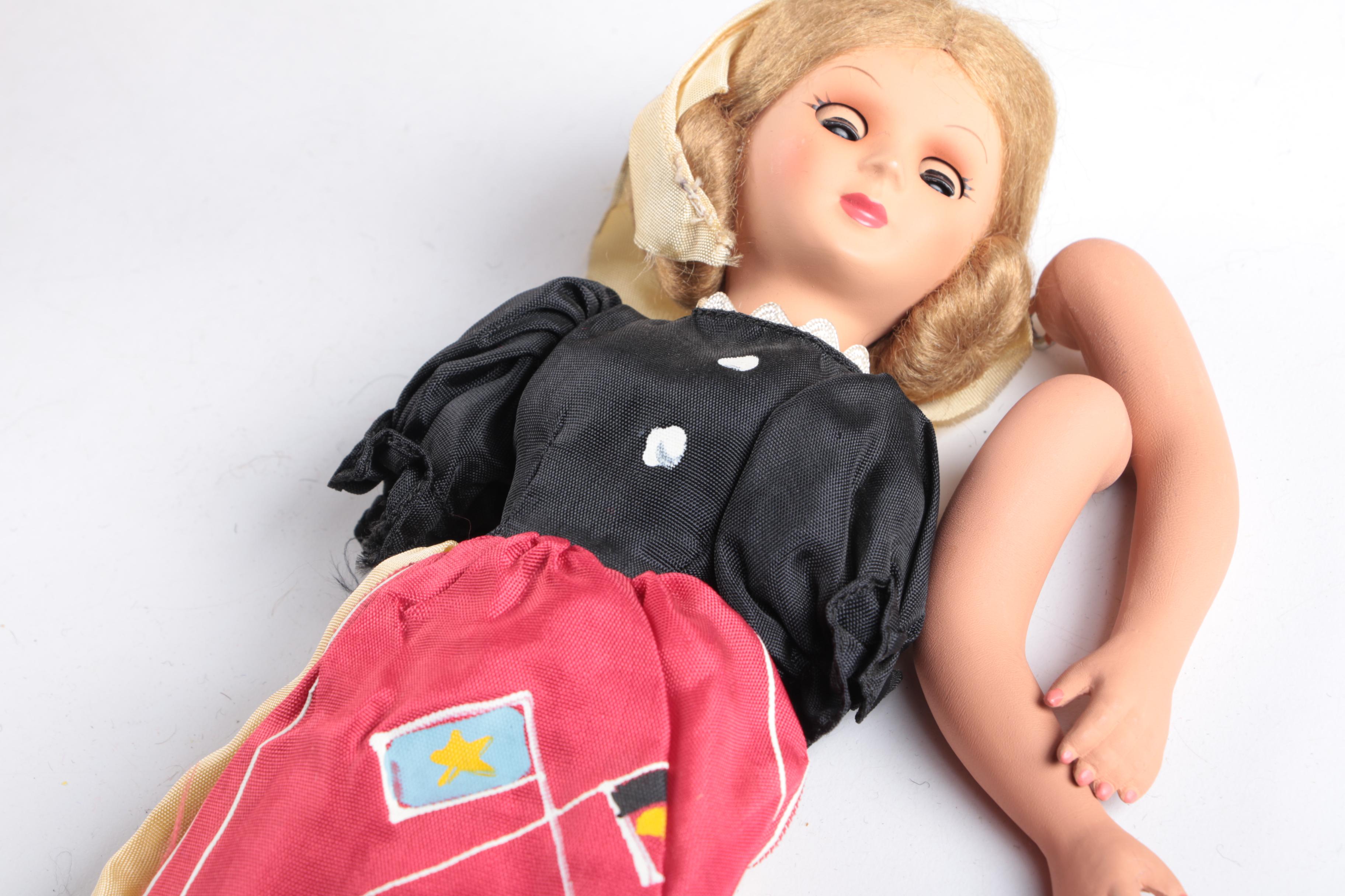 Vintage Hand Made International Souvenir Dolls