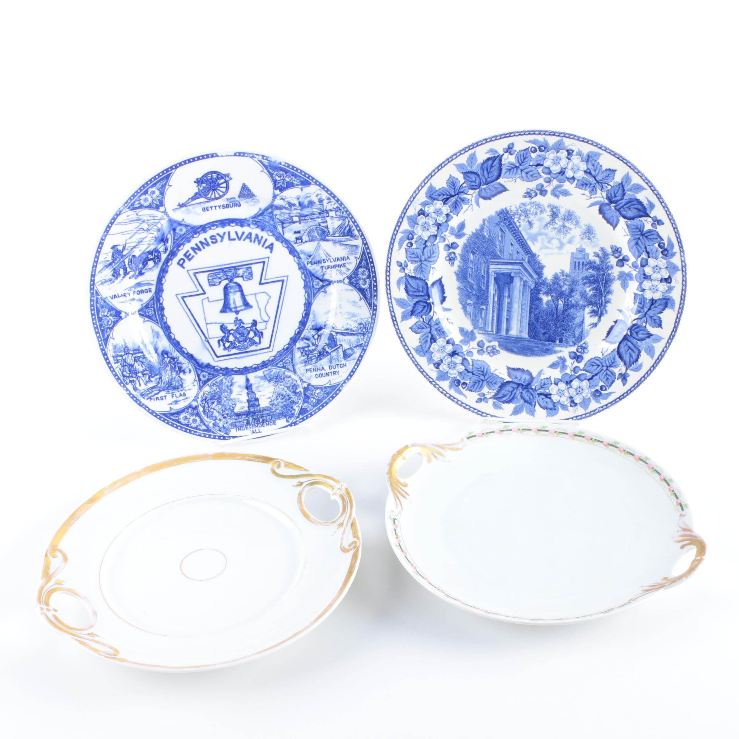 Collection of Ceramic Plates Including Wedgwood