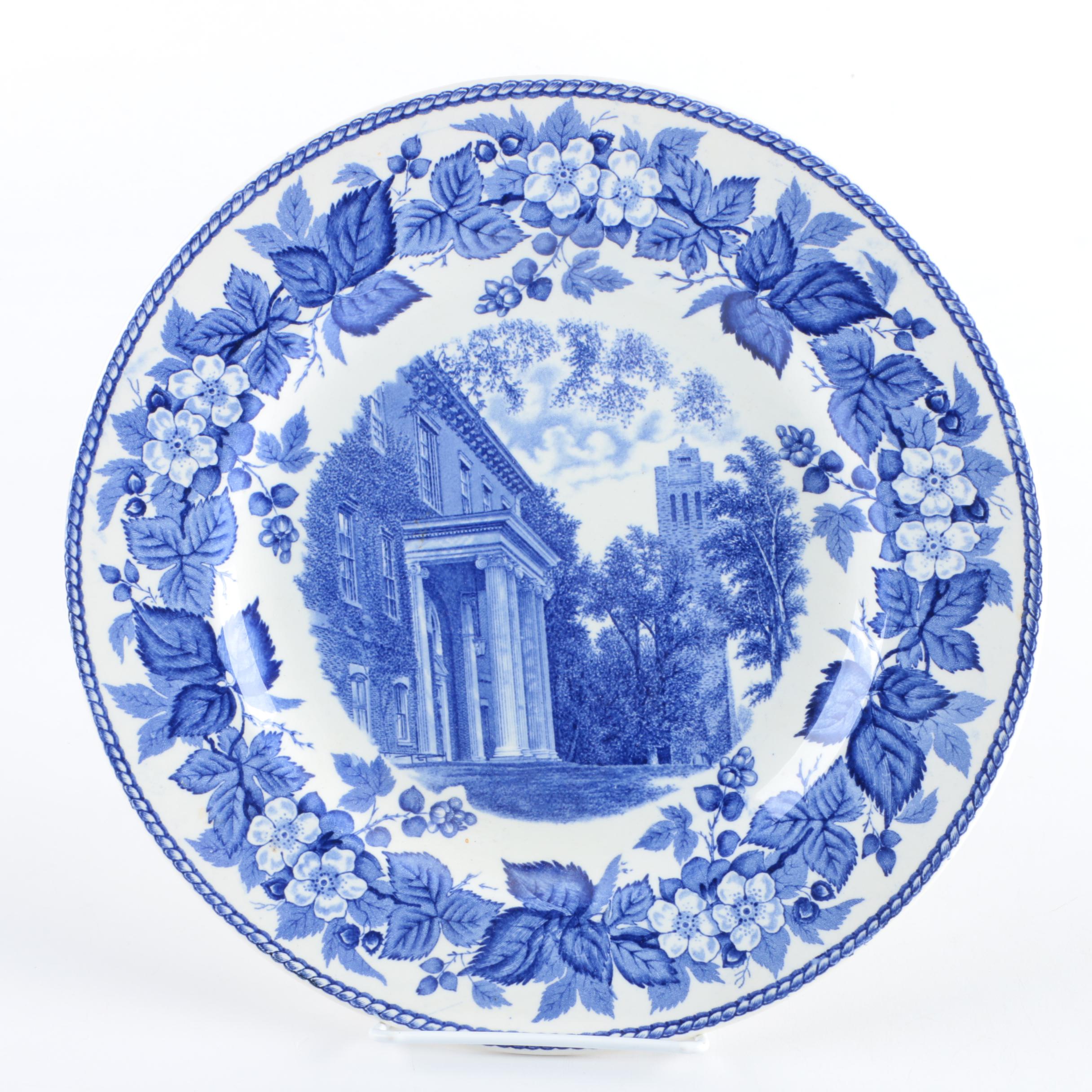 Collection of Ceramic Plates Including Wedgwood